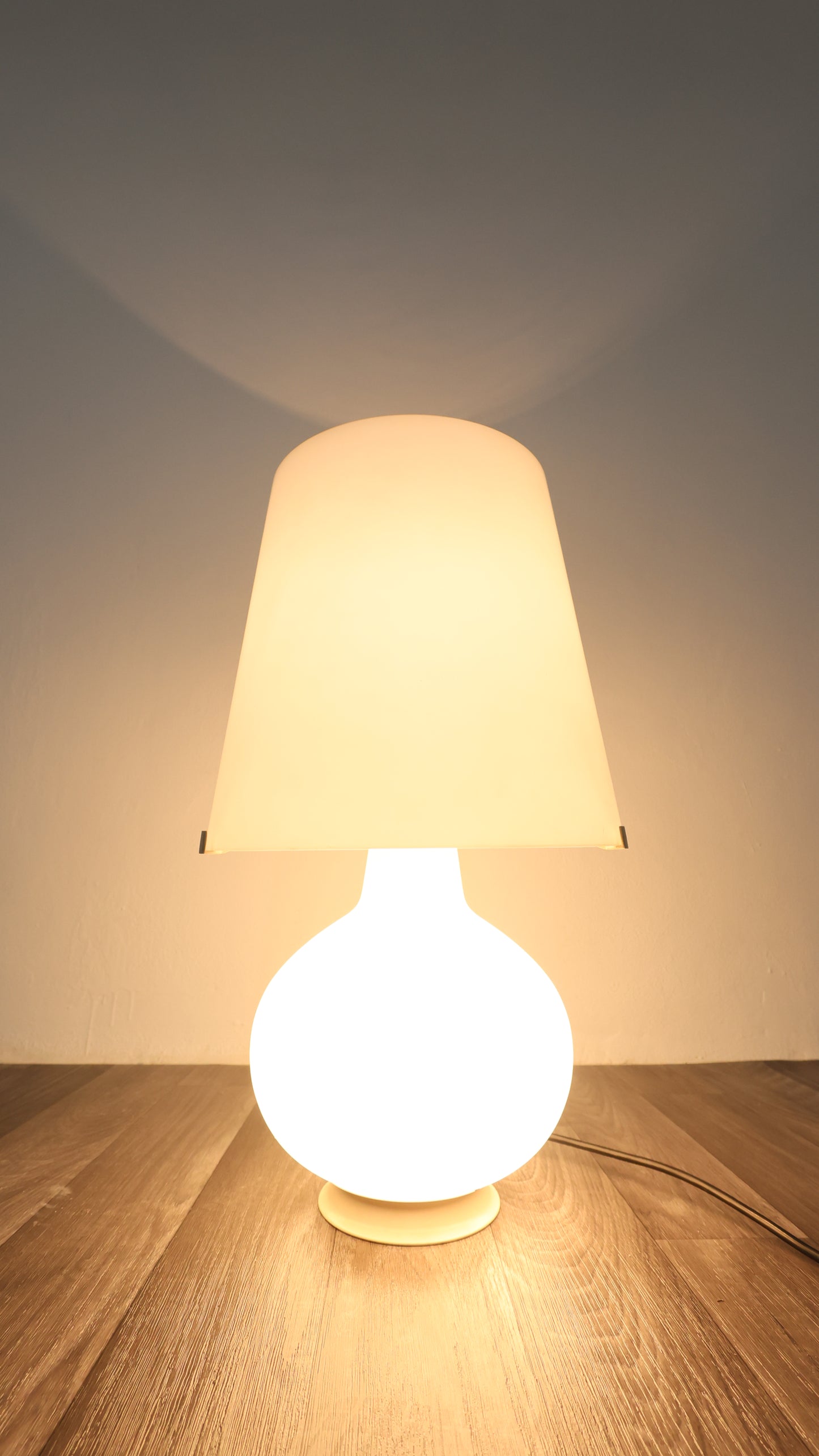 Max Ingrand Fontana Arte Lampada 1853 Media H:54 Cm Anni ‘80 Design Modernariato