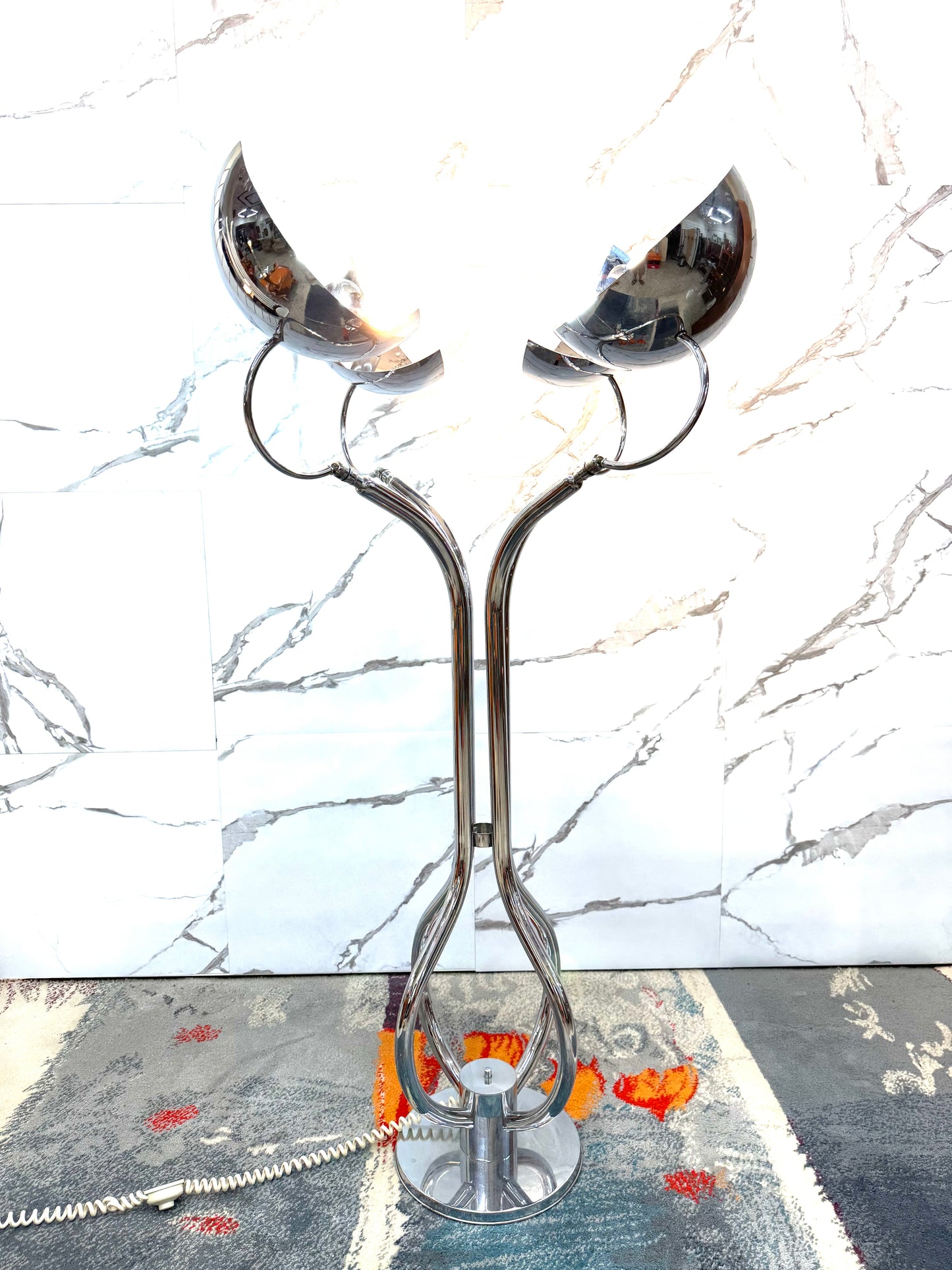 Lampada Da Pavimento Adalberto Dal Lago Anni ‘70 Modernariato Design