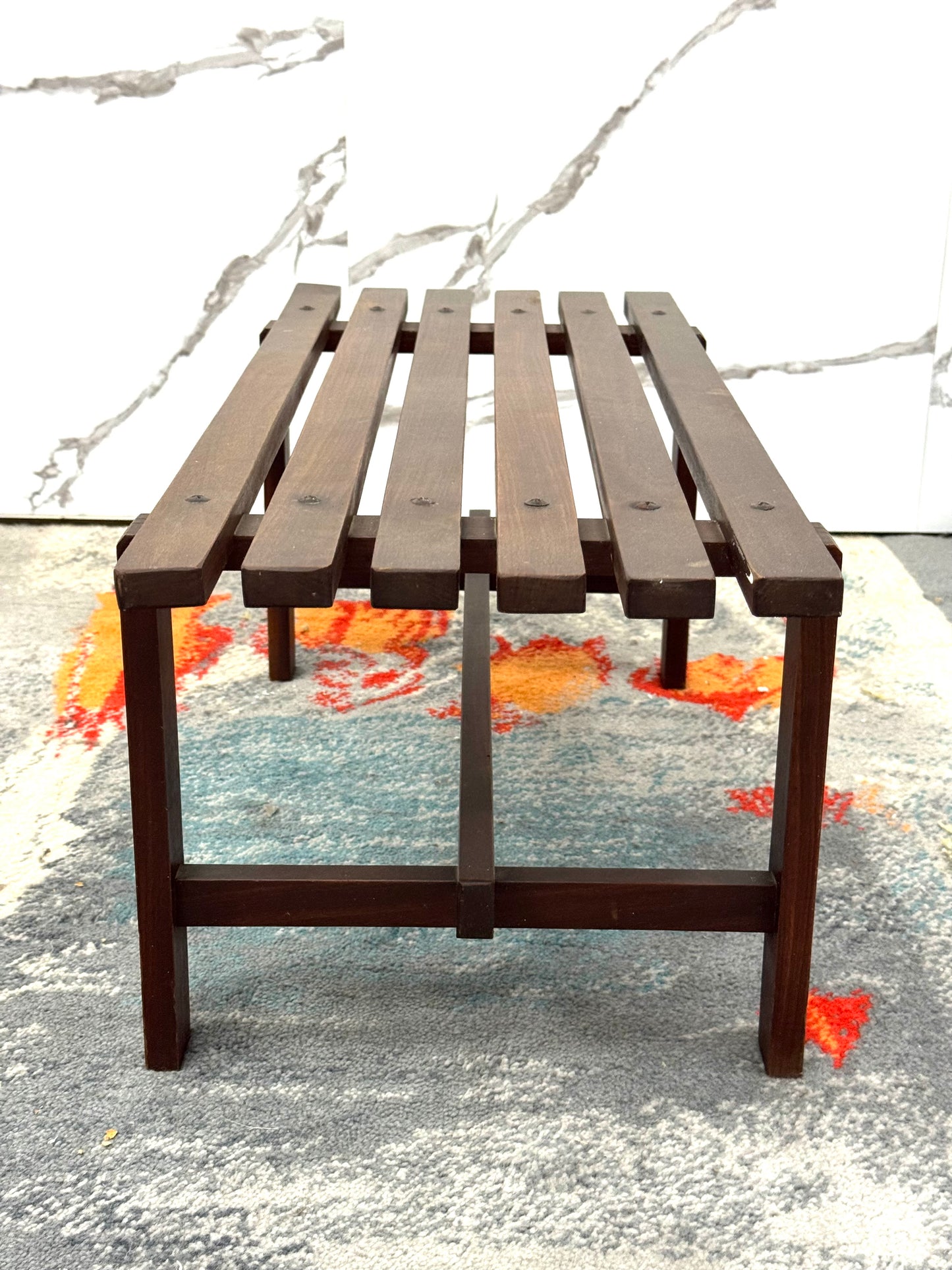 PANCA IN TEAK DESIGN SCANDINAVO ANNI ‘60 MID-CENTURY MODERNARIATO
