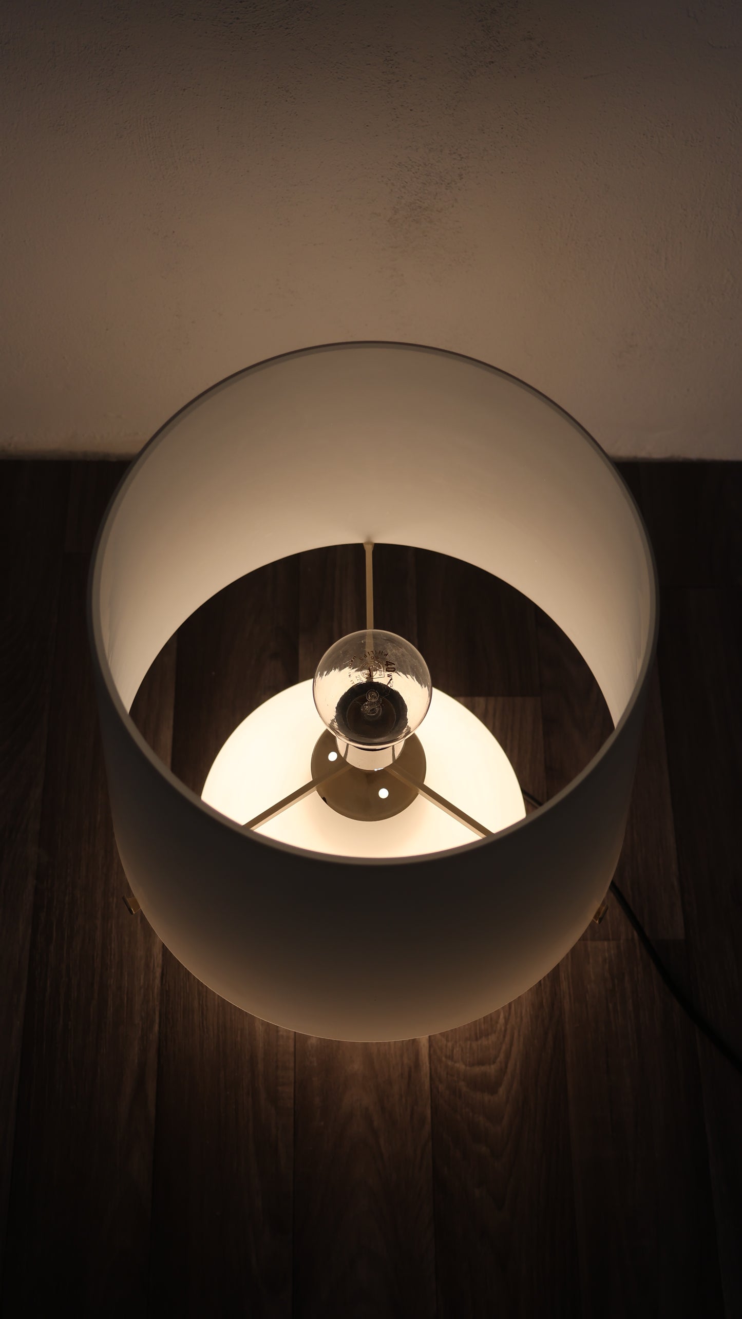 Max Ingrand Fontana Arte Lampada 1853 Media H:54 Cm Anni ‘80 Design Modernariato