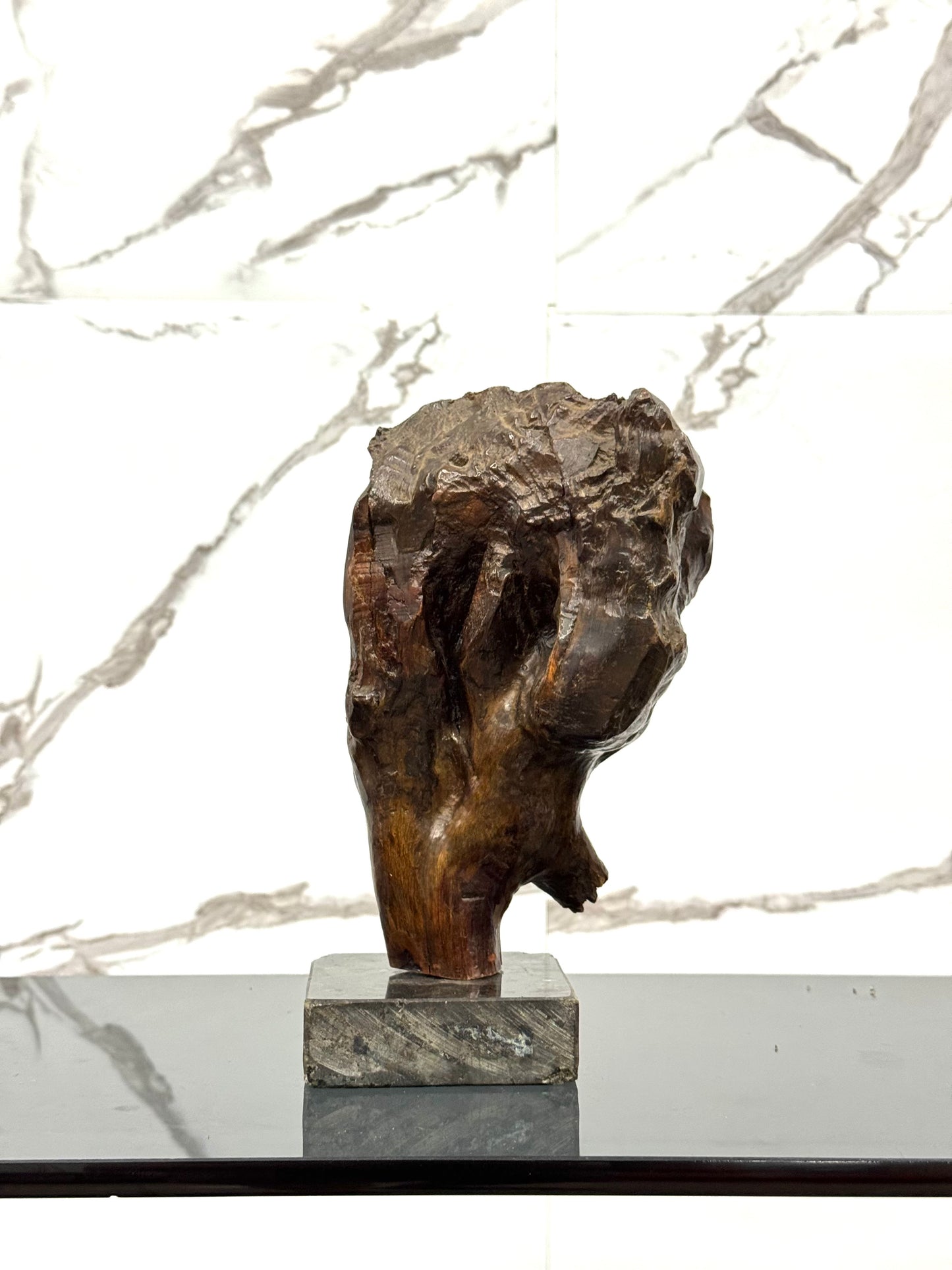 Scultura Volto Scolpito Liliana Casella Muratti Anni 70