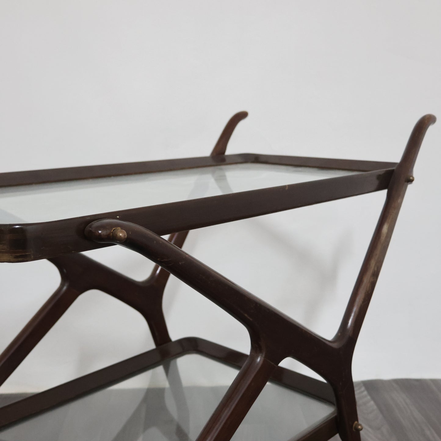 Cesare Lacca Carrello Portavivande Legno 1950’s Mid Century Design