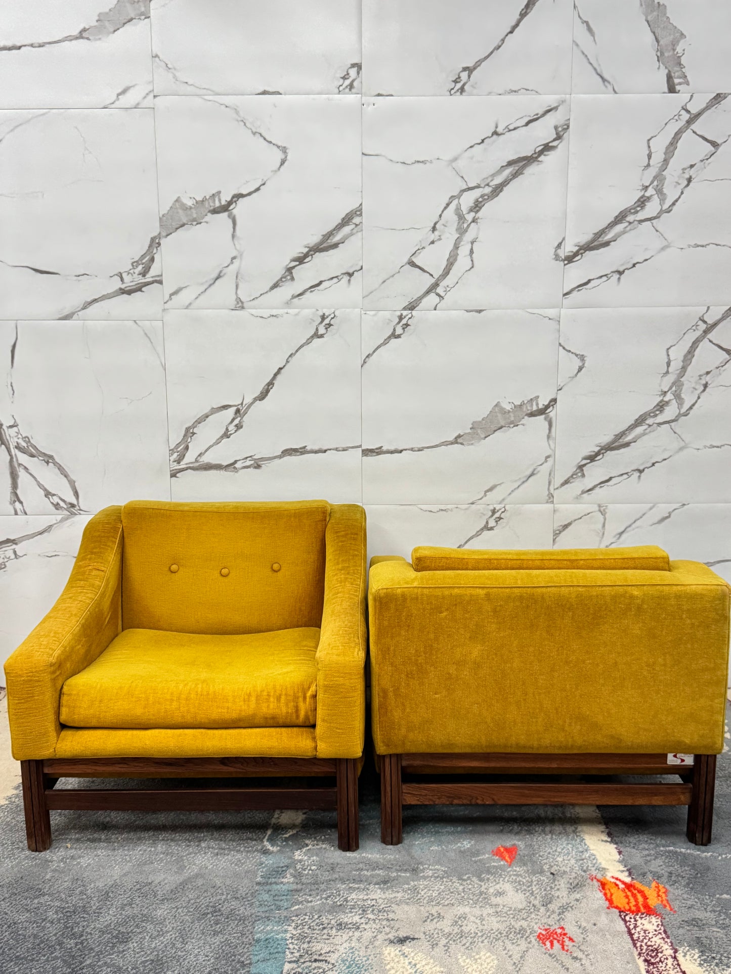 F.lli Saporiti Besnate Coppia Di Poltrone Anni ‘60 Design Modernariato