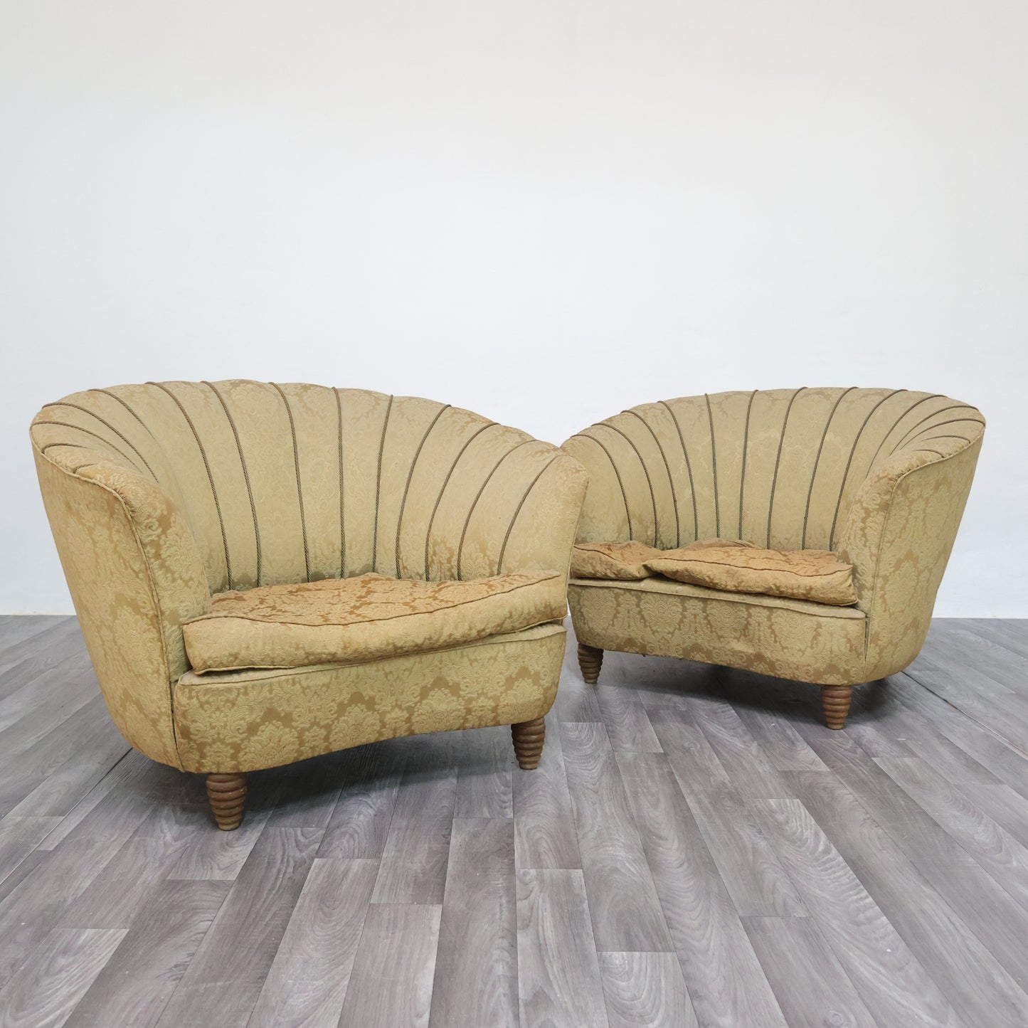 Coppia Di Poltrone Attr. Gio Ponti per Casa & Giardino, anni ’50  Mid-Century