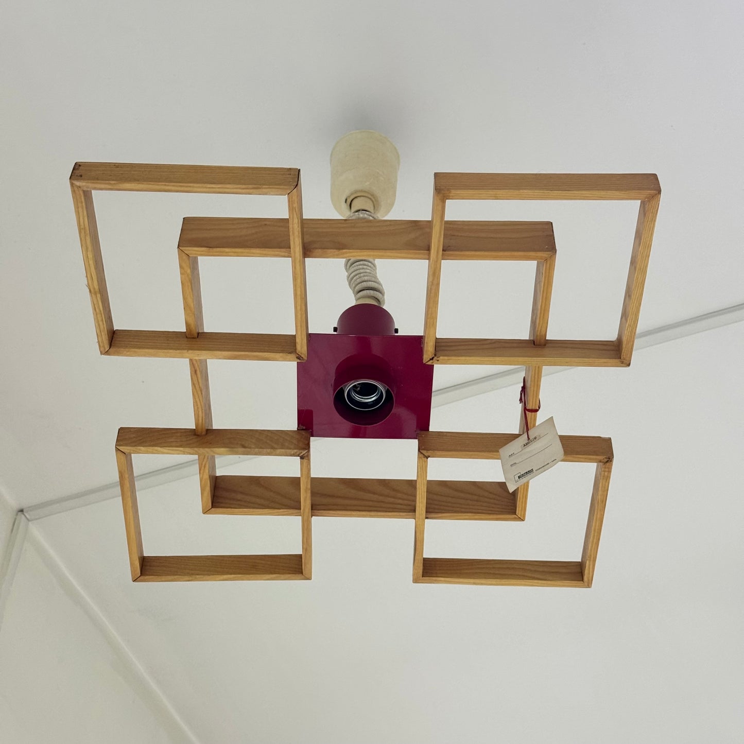 Angelo Brotto Esperia Lampada A Sospensione MOD. Amelio 1960’s