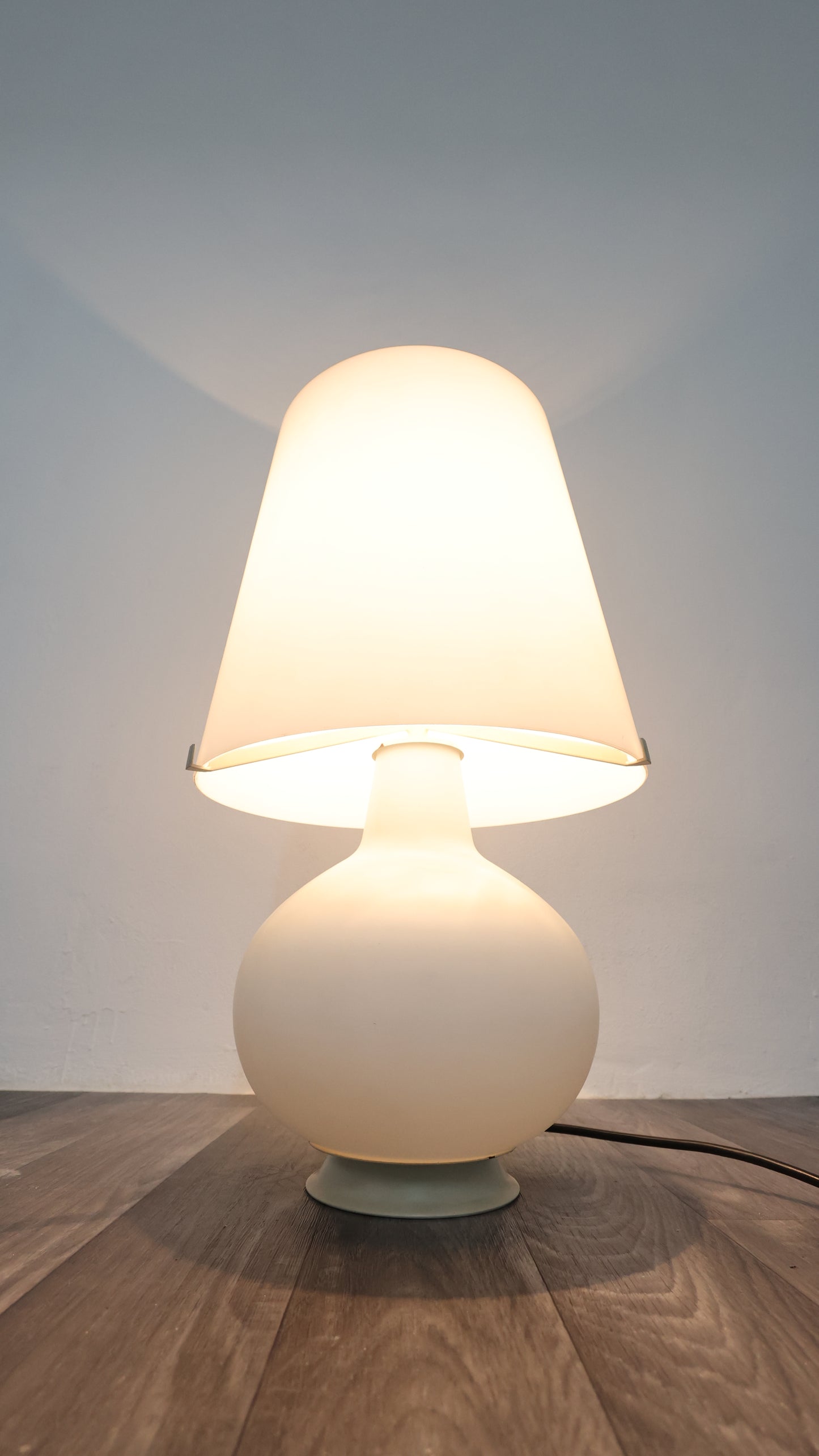 Max Ingrand Fontana Arte Lampada 1853 Media H:54 Cm Anni ‘80 Design Modernariato