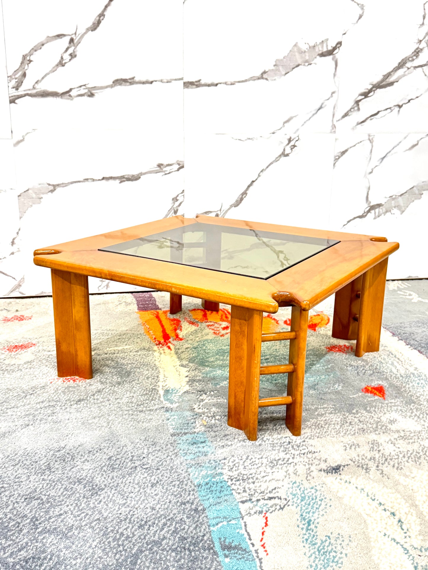 AFRA & TOBIA SCARPA ATTR. TAVOLO DA SALOTTO ANNI 60 DESIGN