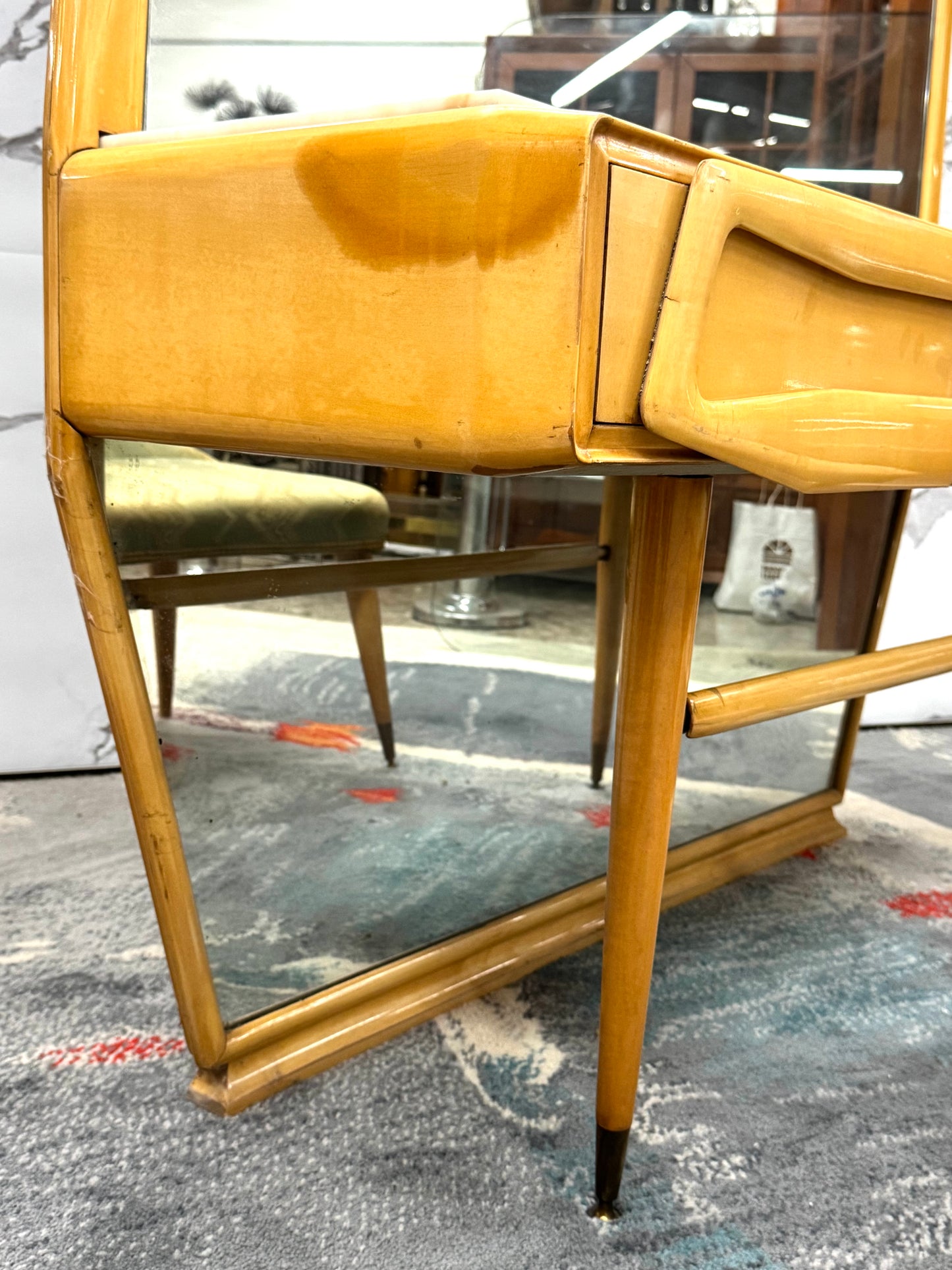 Vittorio Dassi La Permanente Cantù Beauty Desk Mid-Century Design 1950’s