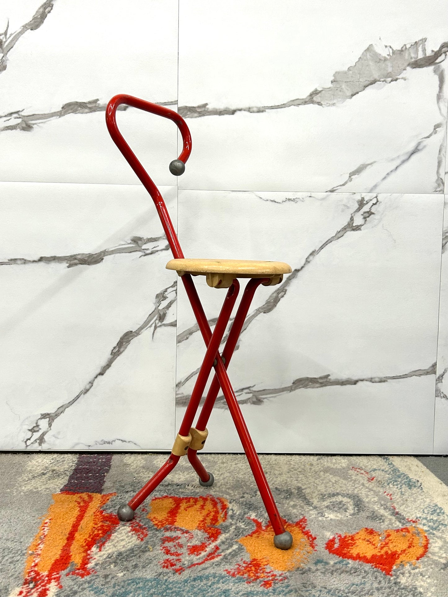 Sedia pieghevole vintage di Ivan Loss Per Sandrigarden Ulisse, Italia, anni '80