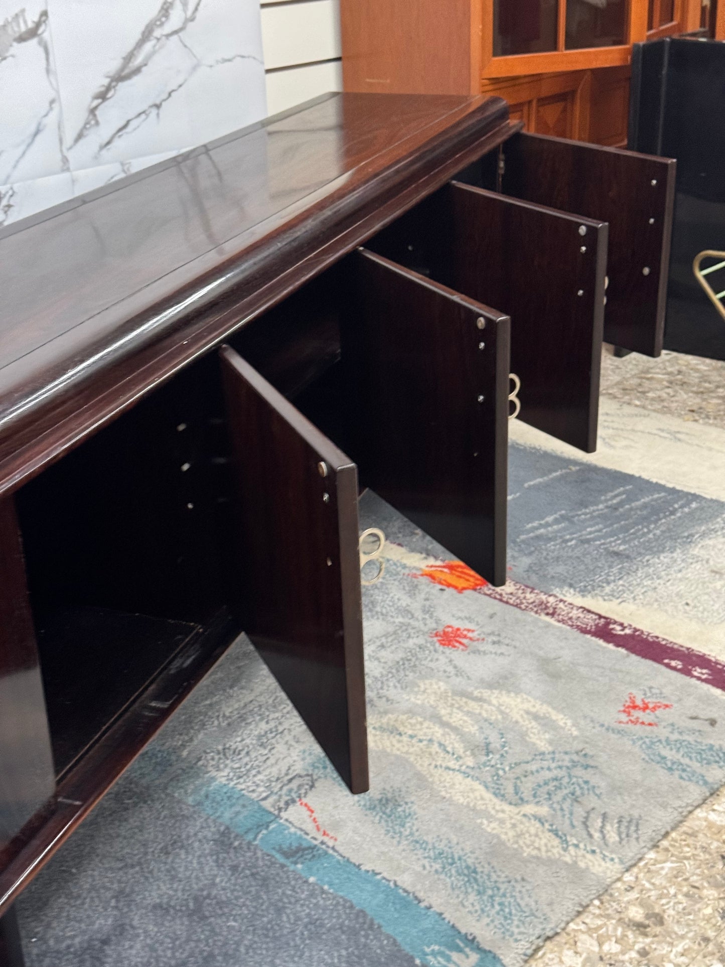 Vittorio Introini Saporiti Italia Pellicano Sideboard Credenza Design 1968