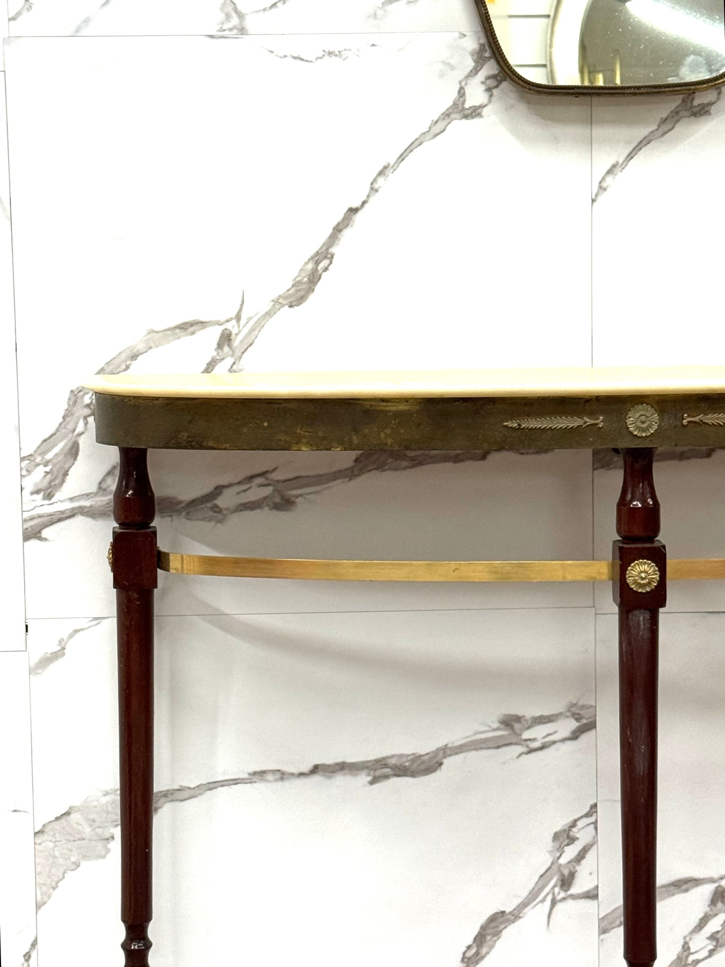 CONSOLLE E SPECCHIO ANNI ‘50 VINTAGE DESIGN MODERNARIATO