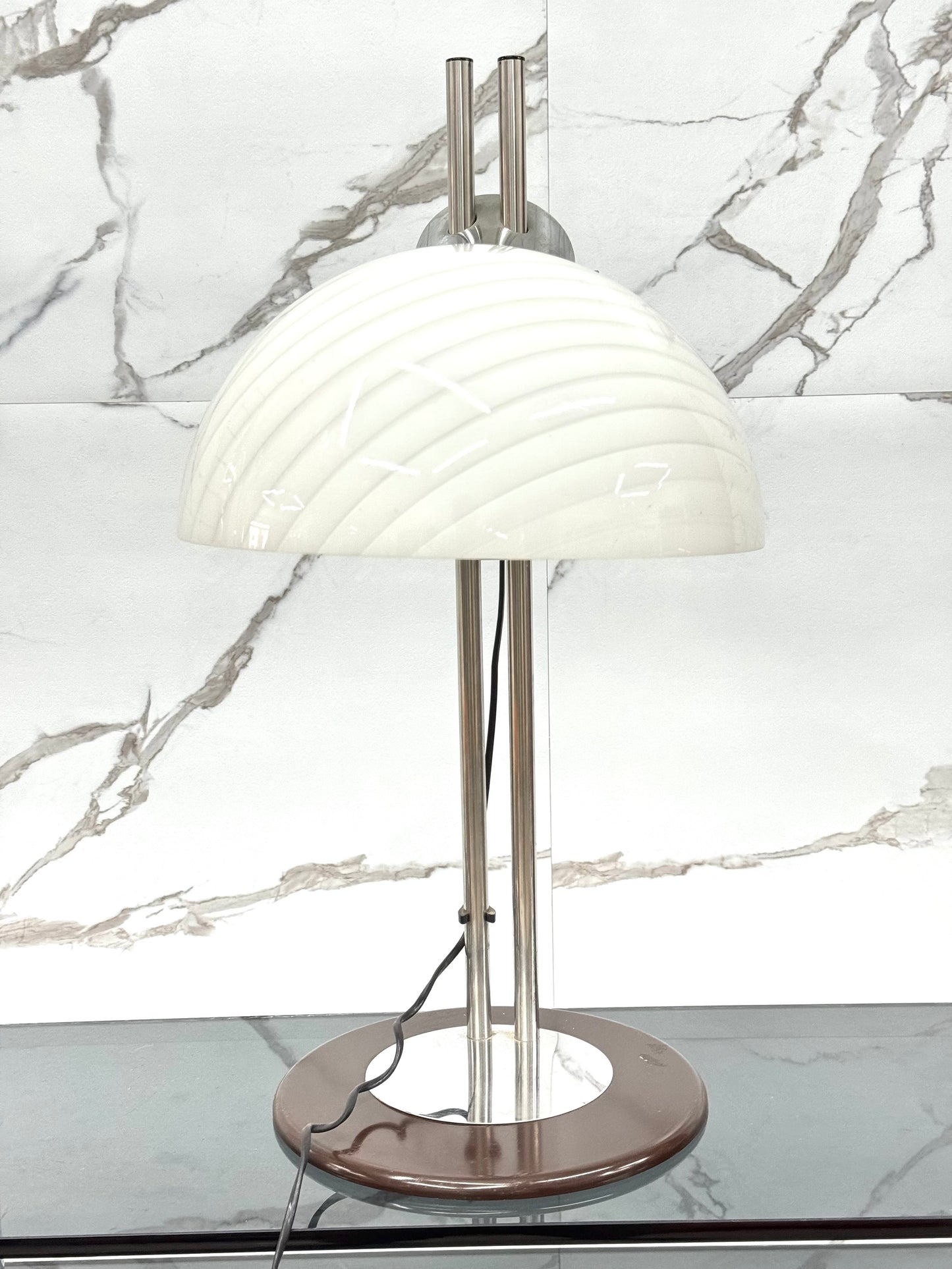 SPACE AGE BIG TABLE LAMP LAMPE DE TABLE TISCHLAMPE VERY RARE VINTAGE