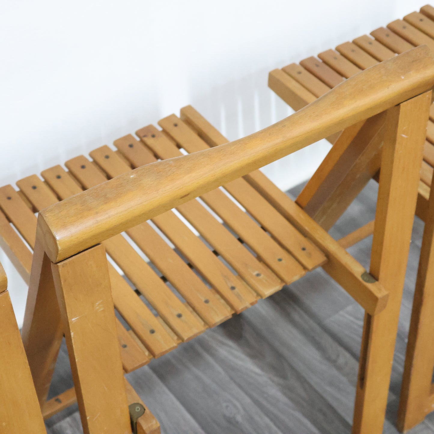 Aldo Jacober Per Alberto Bazzani 4 Sedie Mod. Trieste Anni ‘60 Design Vintage