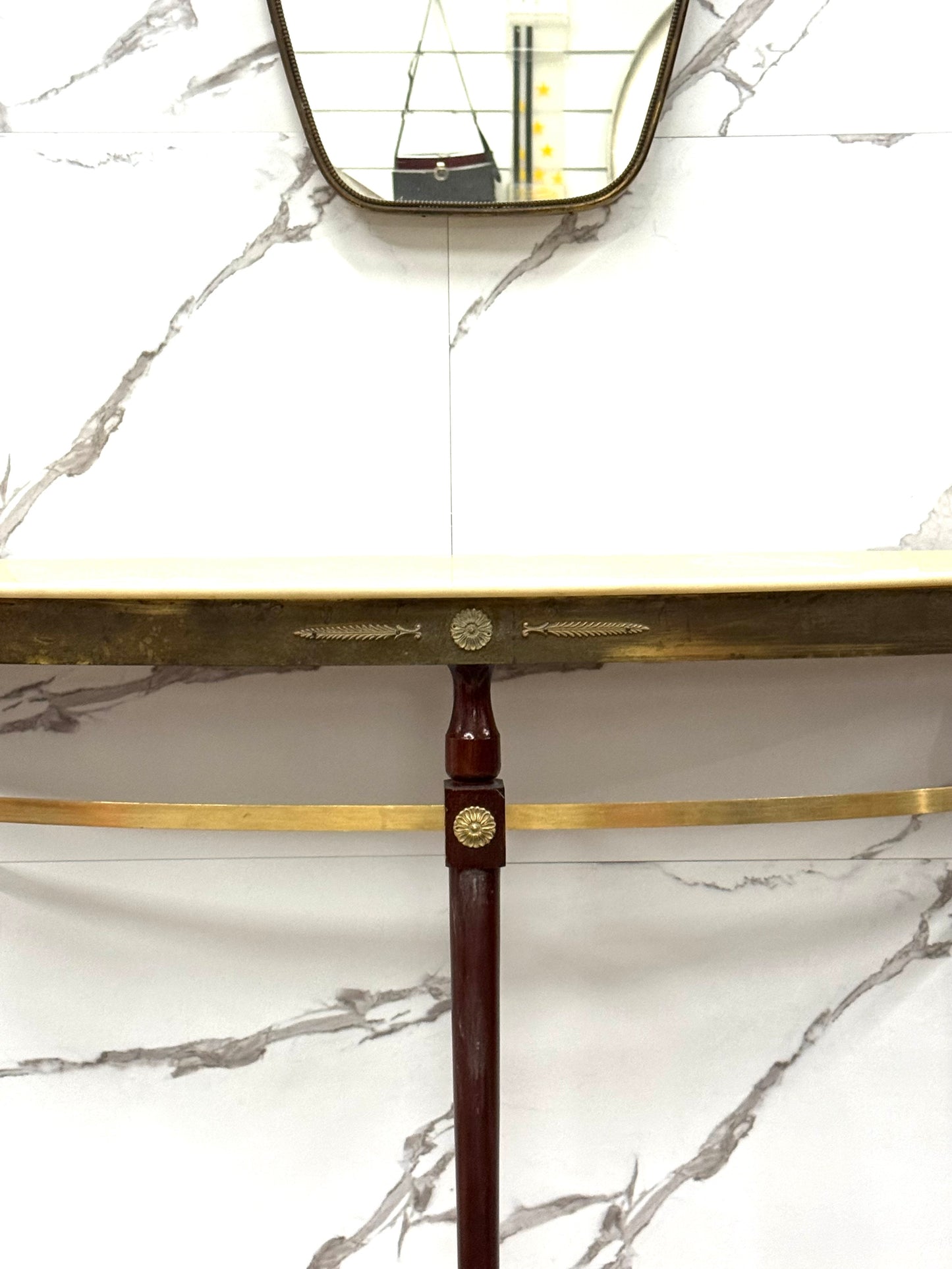CONSOLLE E SPECCHIO ANNI ‘50 VINTAGE DESIGN MODERNARIATO