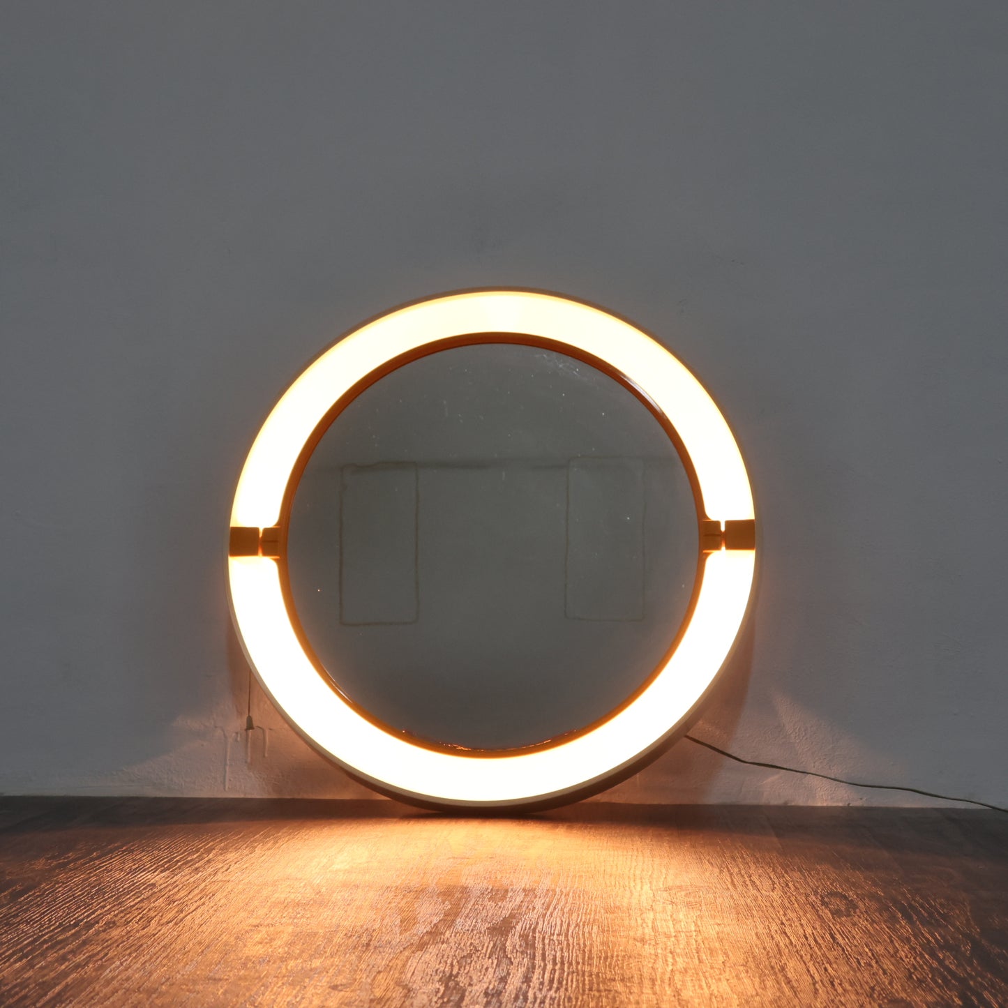 Specchio Allibert Design Space Age Plastic 1970’s Vintage