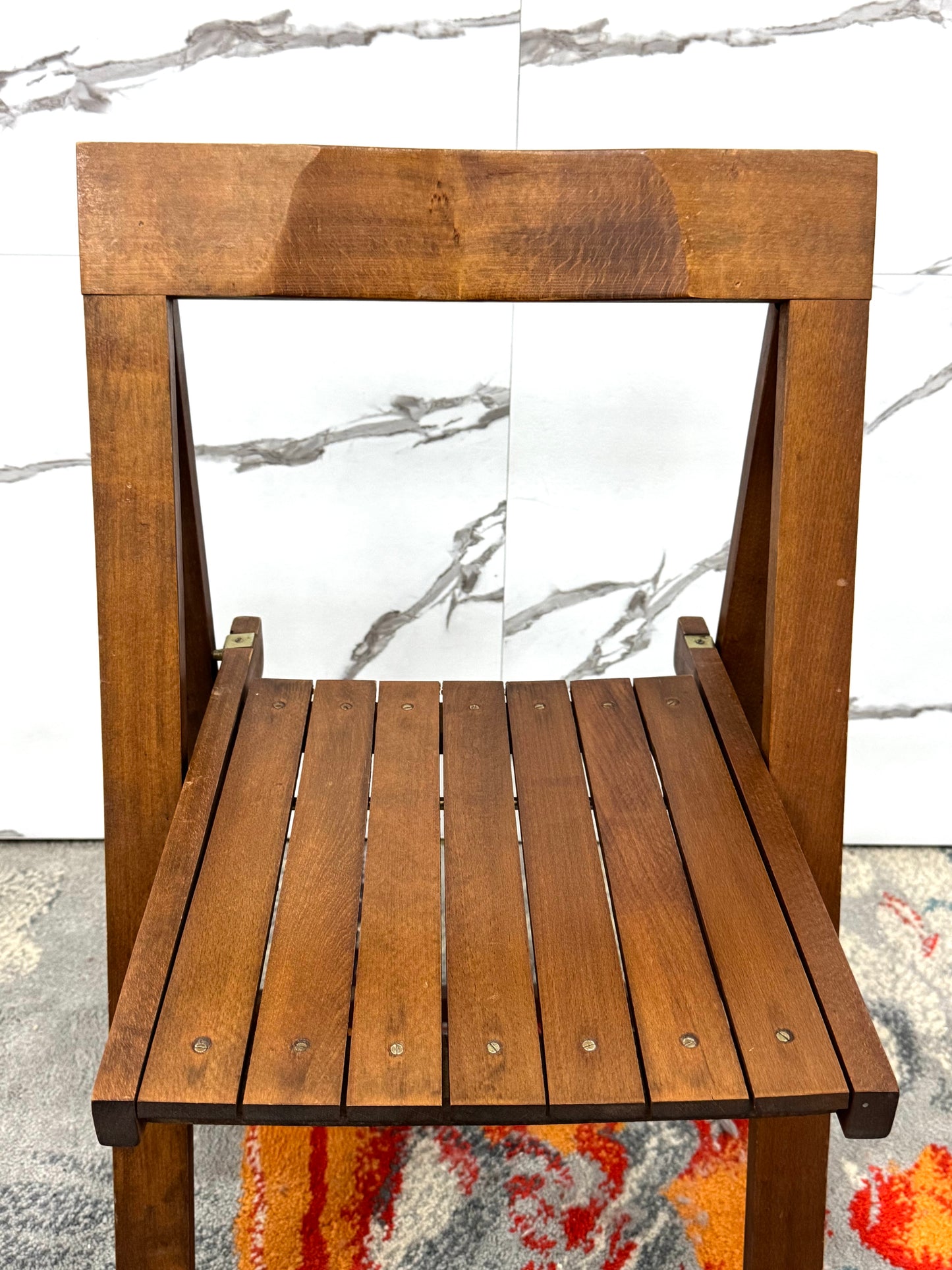 Aldo Jacober Per Alberto Bazzani Sedia Mod. Trieste Anni ‘60 Design Vintage