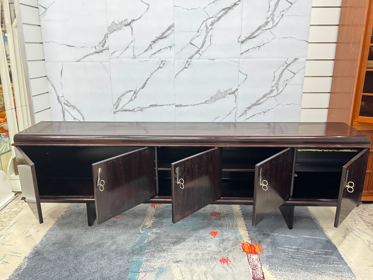 Vittorio Introini Saporiti Italia Pellicano Sideboard Credenza Design 1968