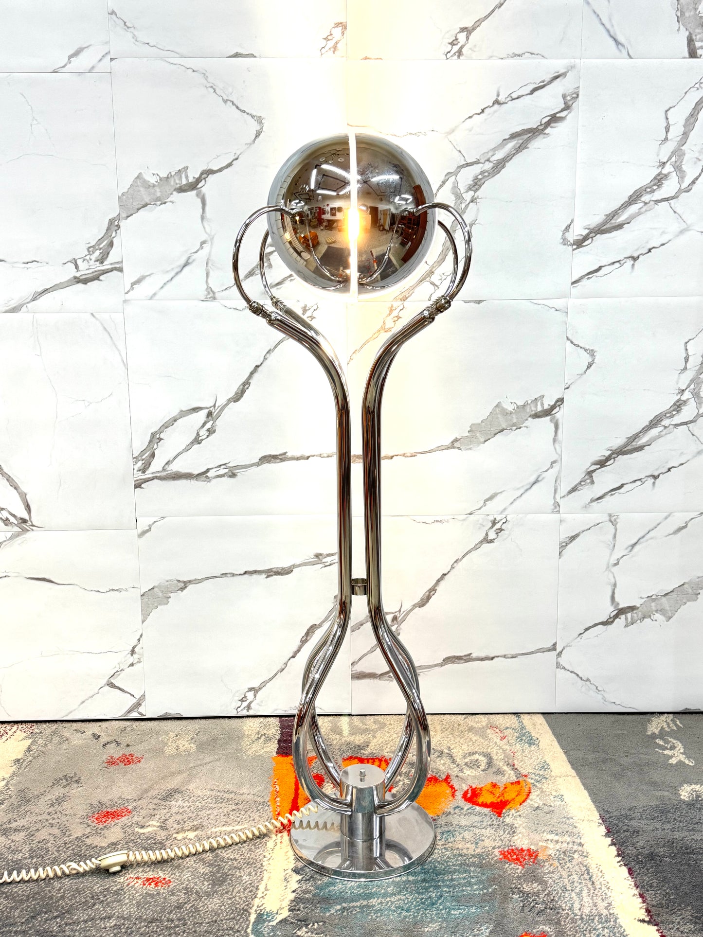 Lampada Da Pavimento Adalberto Dal Lago Anni ‘70 Modernariato Design