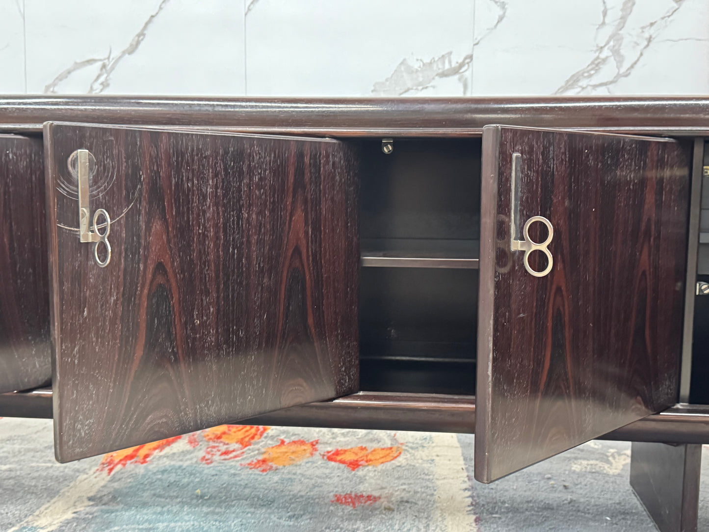 Vittorio Introini Saporiti Italia Pellicano Sideboard Credenza Design 1968