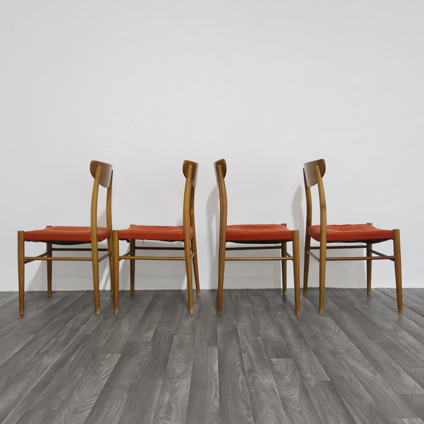 Set Da Pranzo 4 Sedie Design Scandinavo Anni ‘60 Design Modernariato