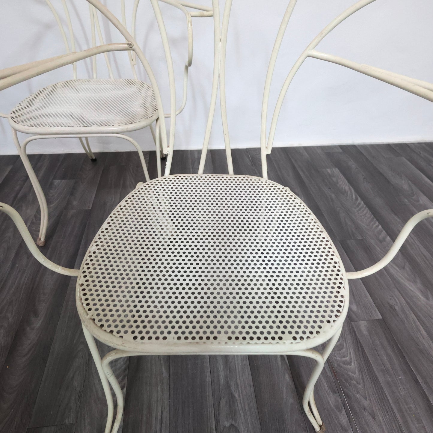 Lio Carminati Set 4 poltroncine da  Giardino Design Anni 50 Modernariato