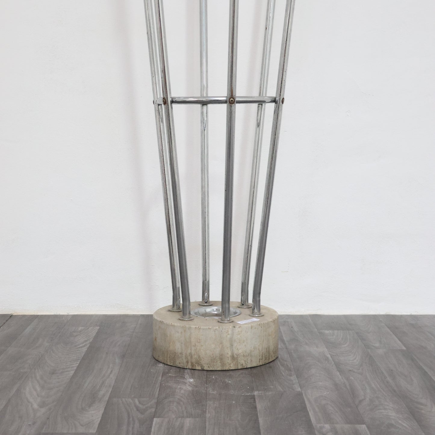 Appendiabiti fratelli Mannelli travertino acciaio design Modernariato 1970’s