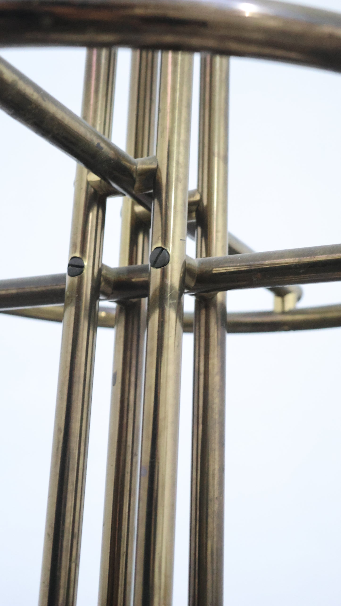 Renato Zevi Metalarte Portaombrelli Marmo E Ottone Design Modernariato