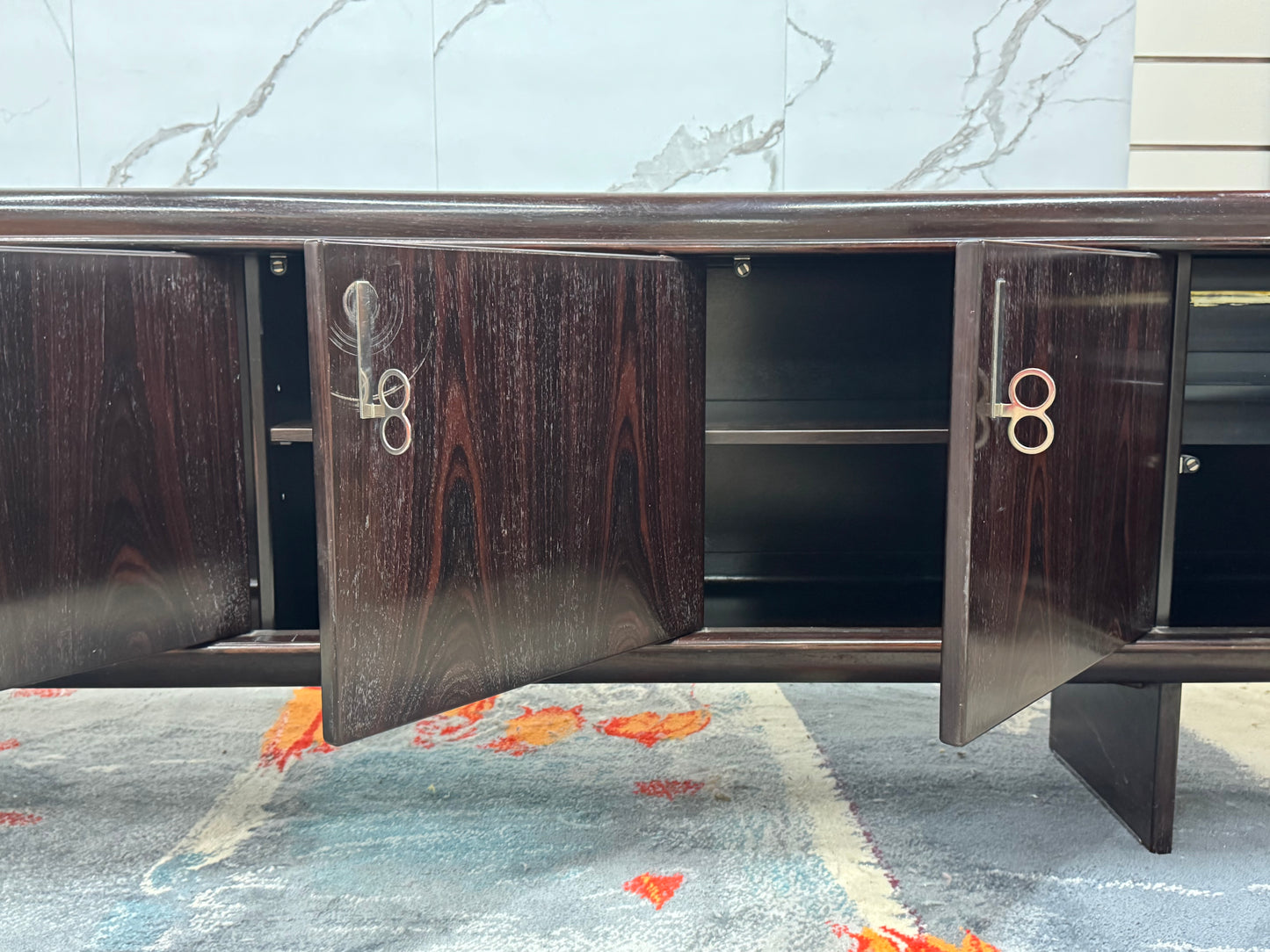 Vittorio Introini Saporiti Italia Pellicano Sideboard Credenza Design 1968