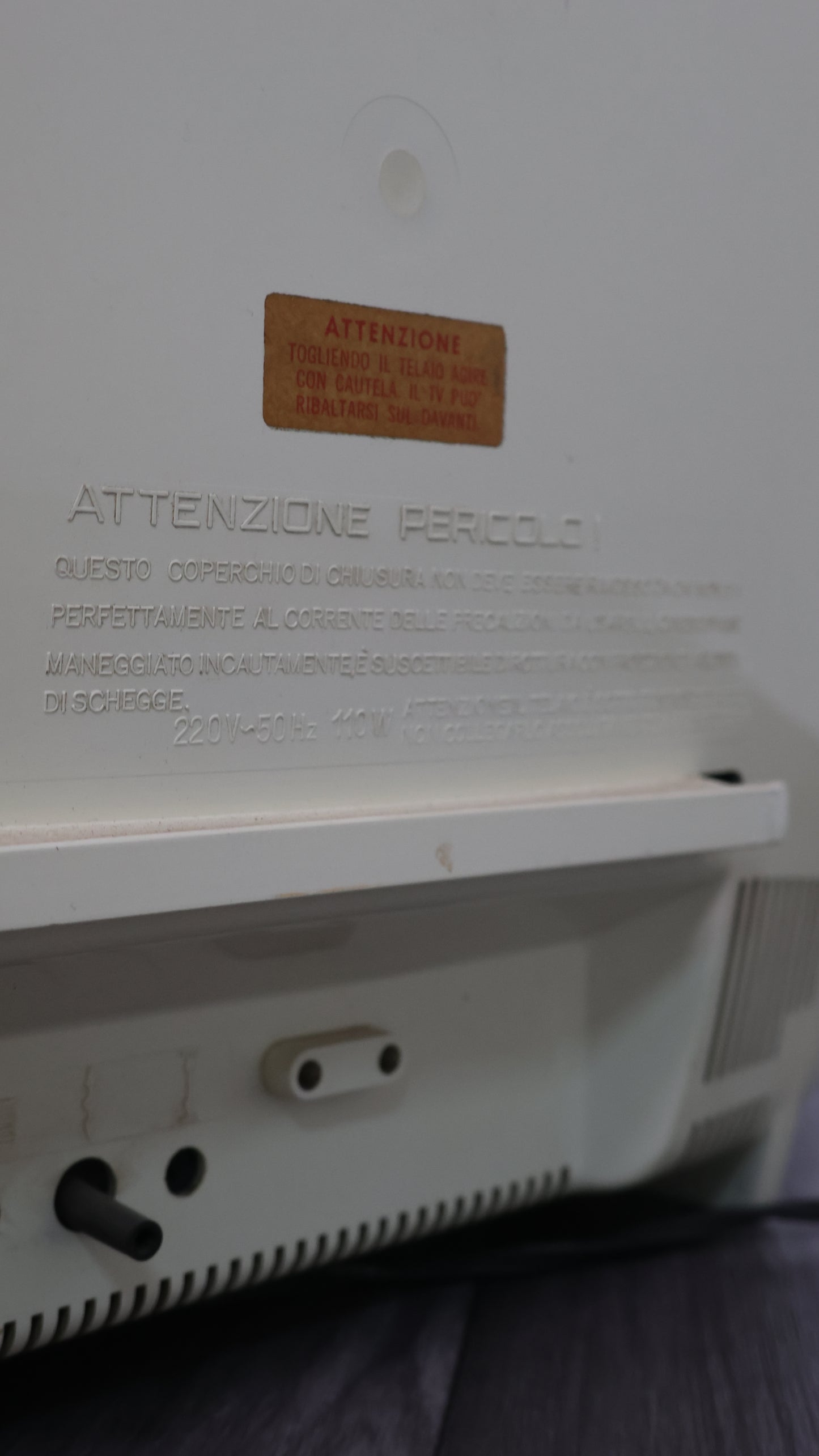 Televisore CGE Space Age Design Anni ‘70 Modernariato