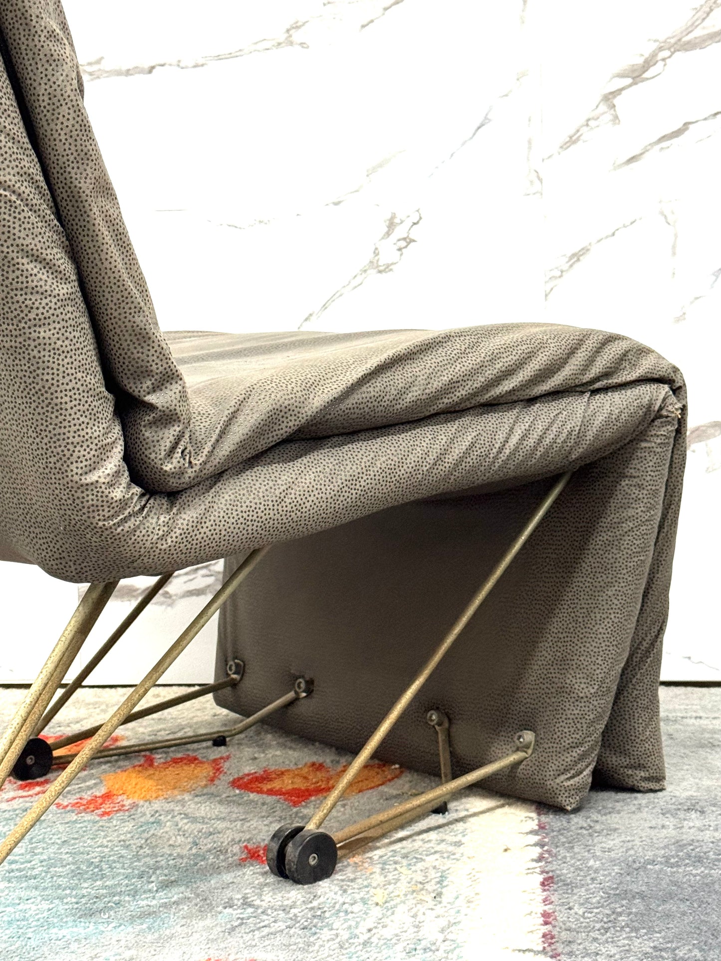 Lounge Chair Poltrona Geometric Design Postmodern Modernariato 1980’s