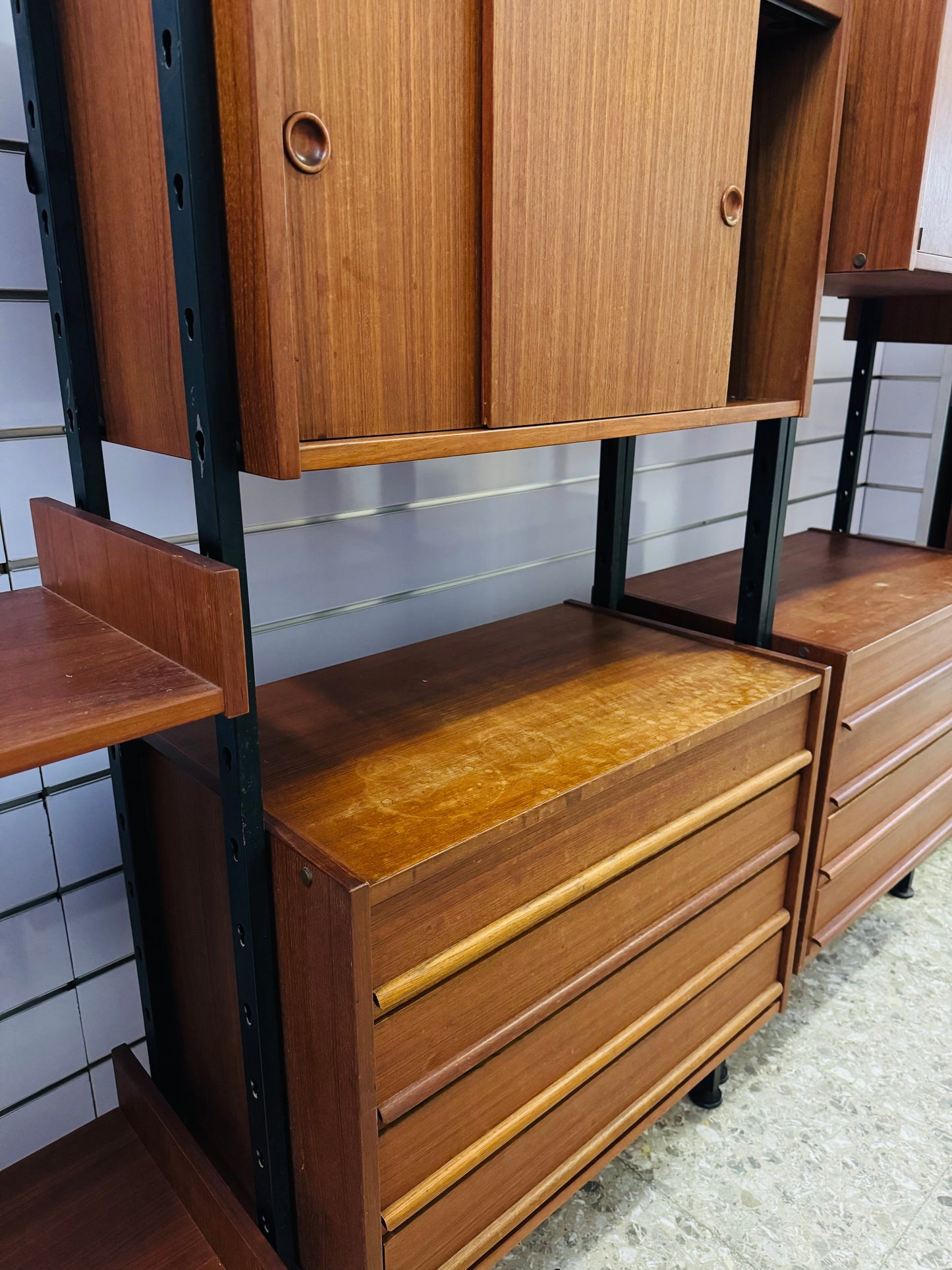 Libreria Modulare IMB Serie Selex Anni ‘60 Design Modernariato
