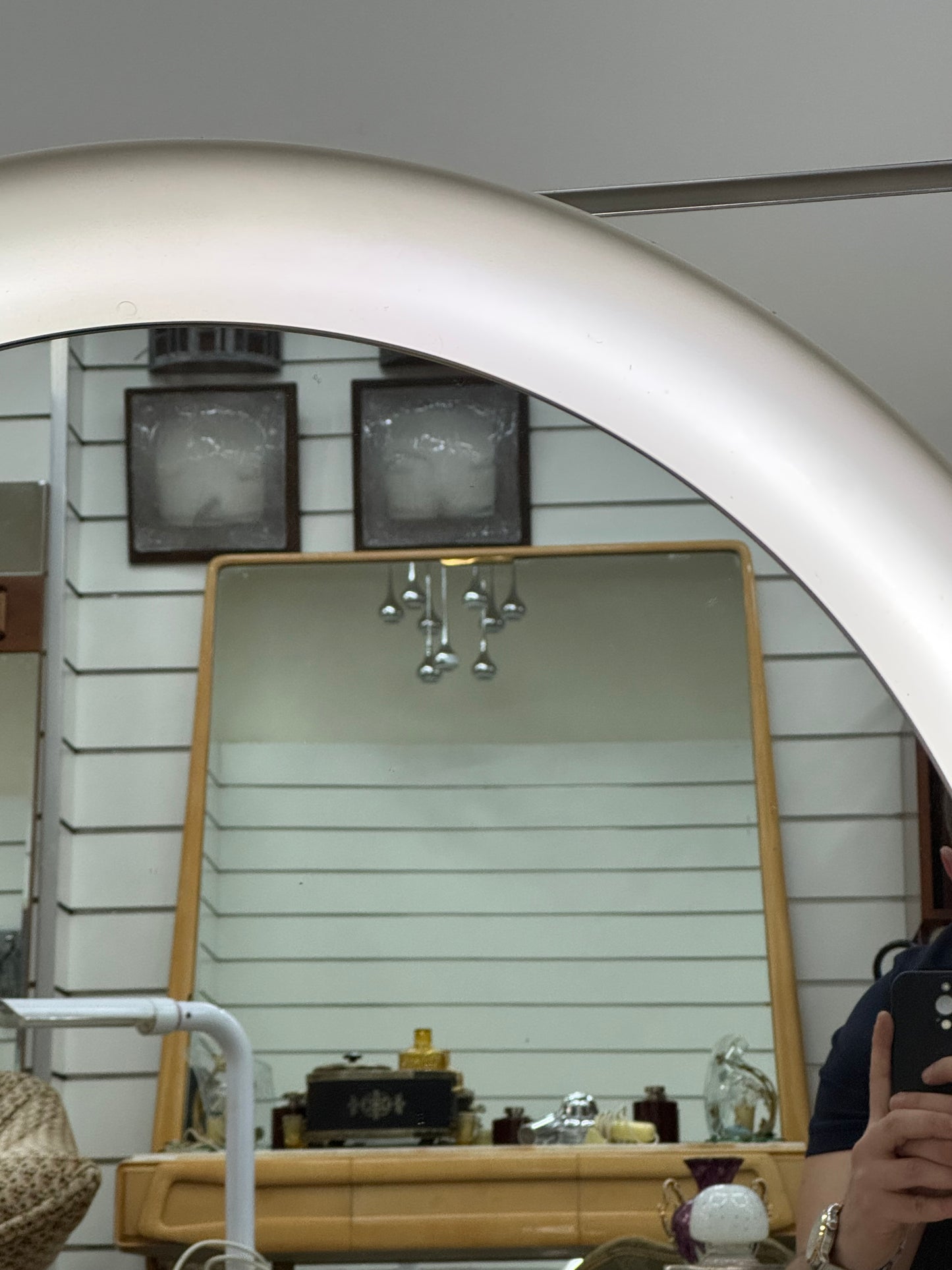 Specchio Retroilluminato Anni 70 Luxury Vintage