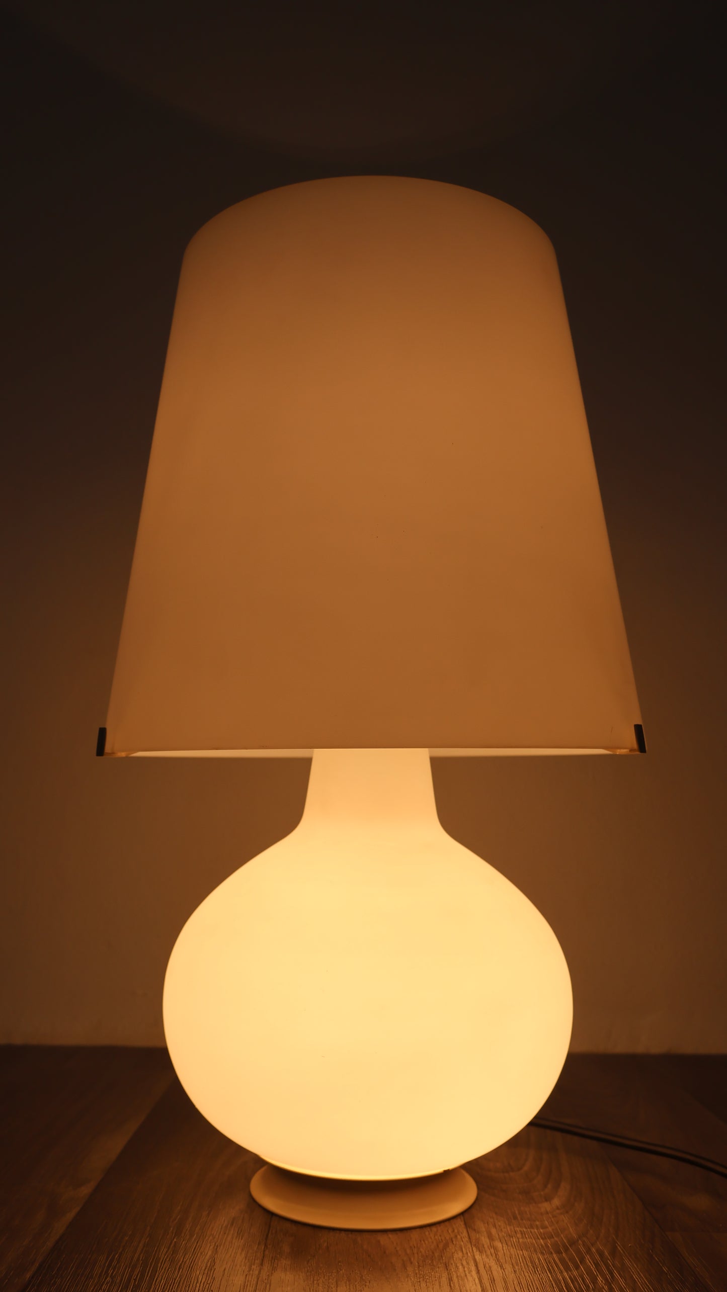 Max Ingrand Fontana Arte Lampada 1853 Media H:54 Cm Anni ‘80 Design Modernariato