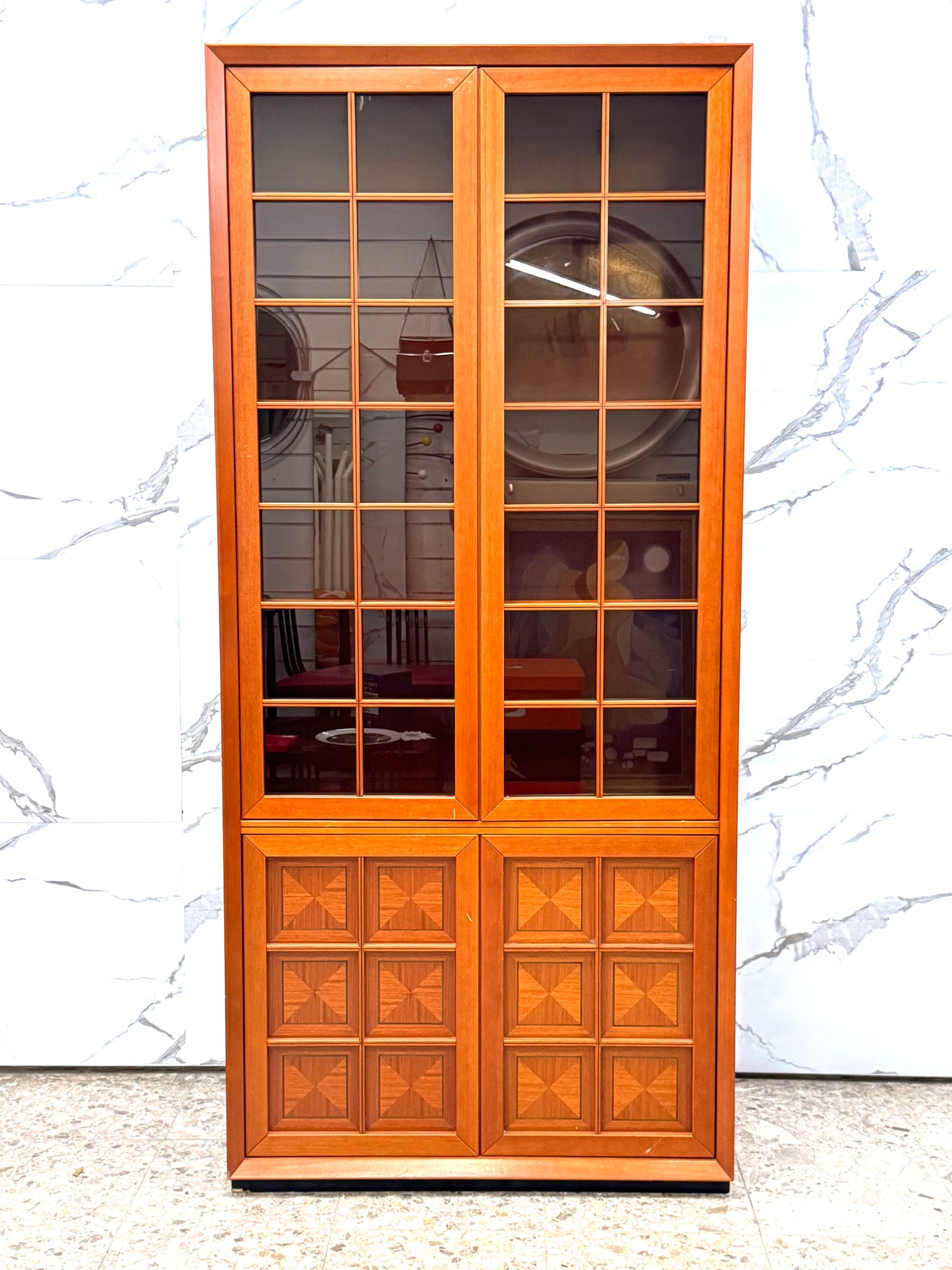 Mobile Vetrinetta Fabrizio Poldaretti Linea arredo Caccia Alla Volpe Anni ‘70