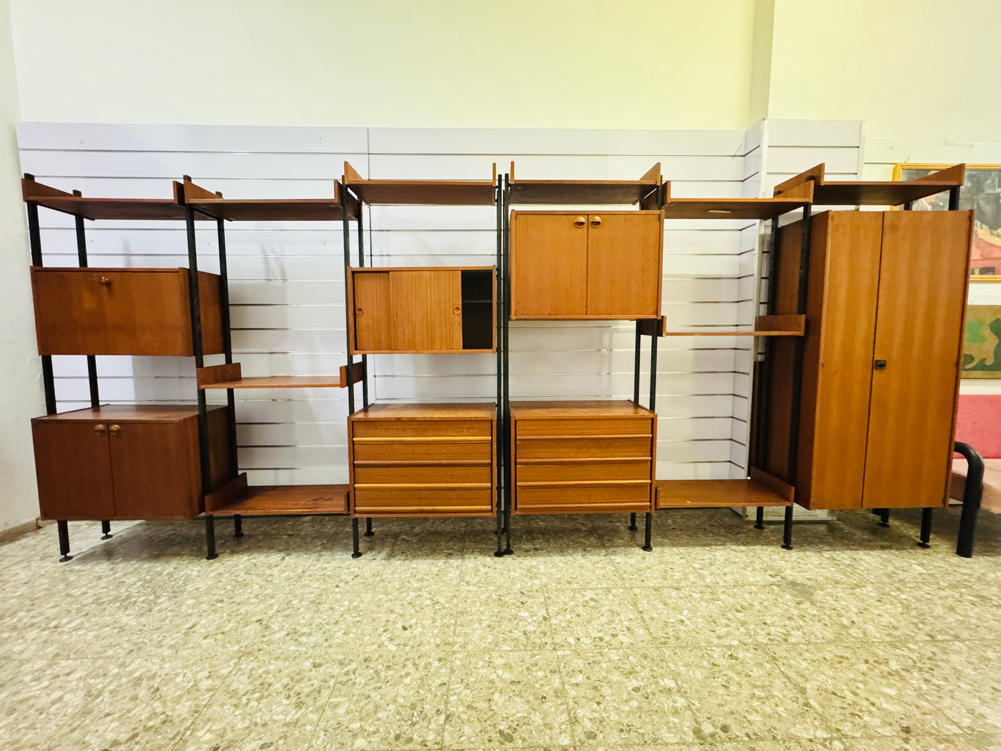 Libreria Modulare IMB Serie Selex Anni ‘60 Design Modernariato