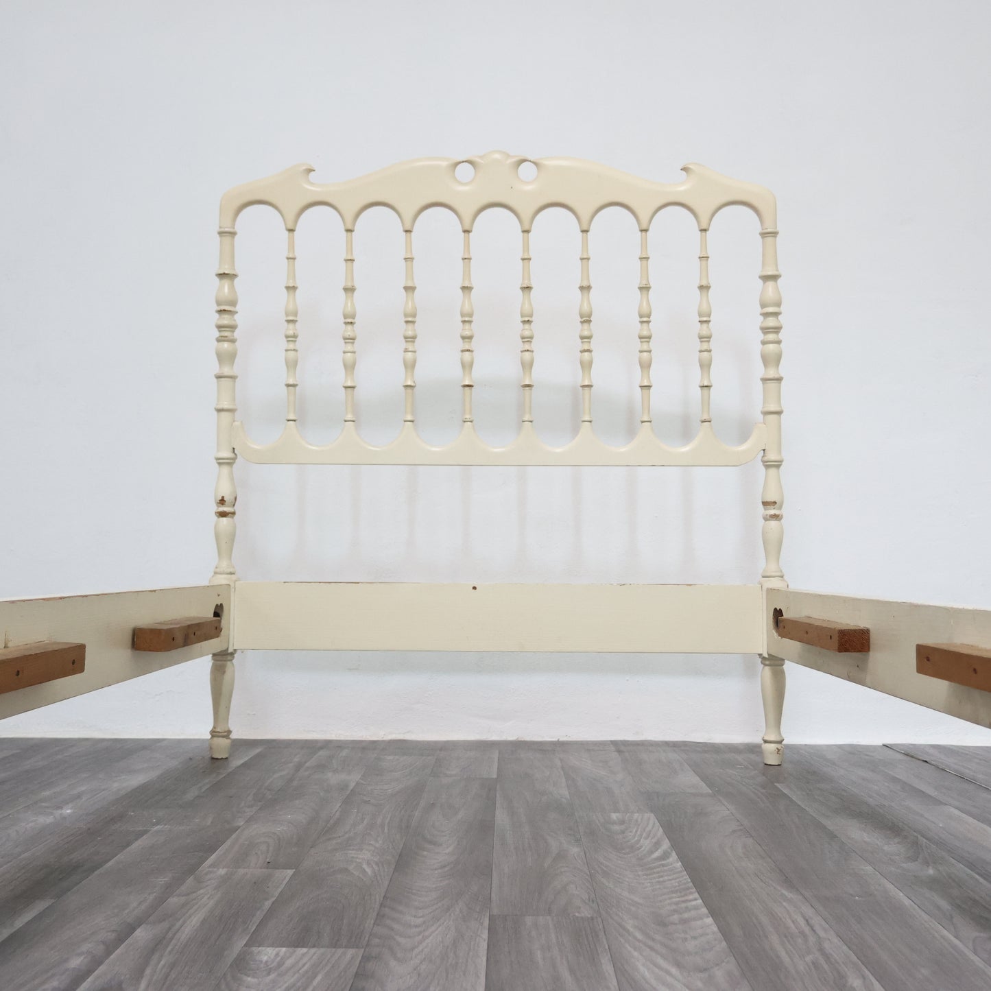 Giuseppe Gaetano Descalzi Letto Singolo Chiavari Anni ‘50 Design