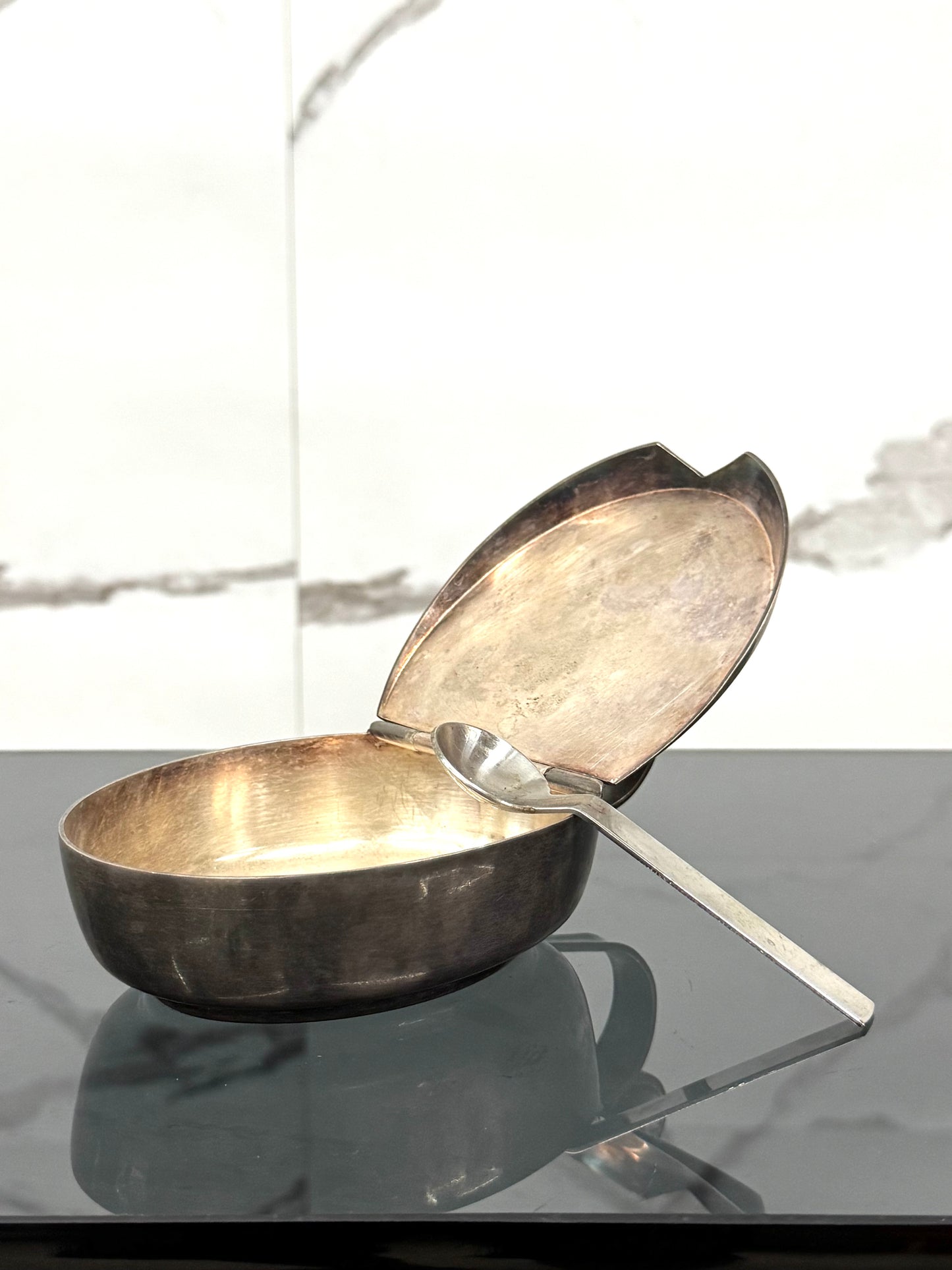 ZUCCHERIERA DI GIO PONTI PER F.LLI CALDERONI 1930’S ARGENTO