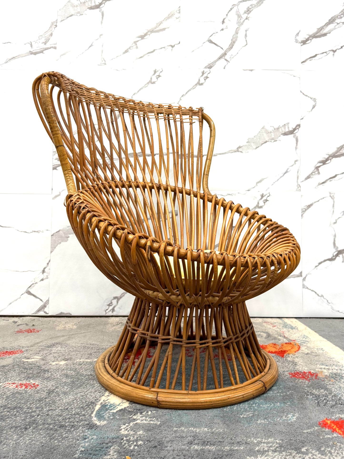 FRANCO ALBINI BONACINA POLTRONA MARGHERITA 1951 DESIGN MODERNARIATO