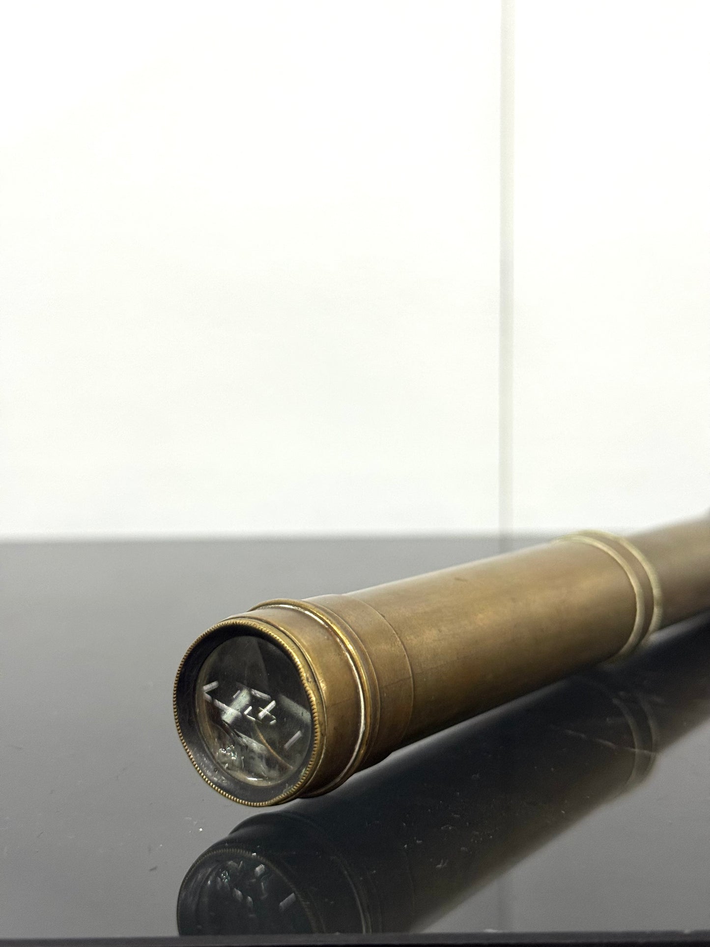 Cannocchiale in Ottone da collezione Primi ‘900