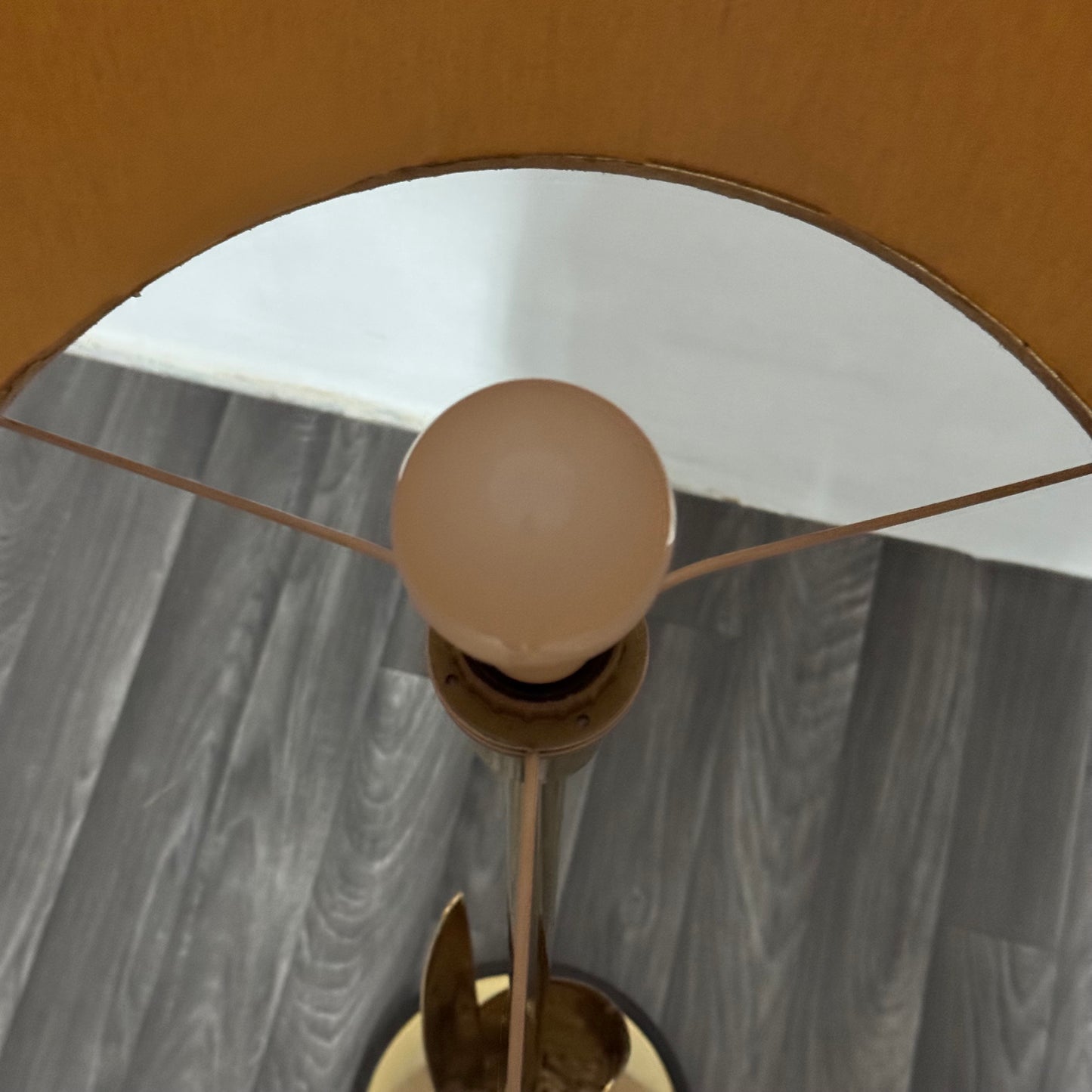 Lampada Da Pavimento Hollywood Regency Anni 70 Design Modernariato