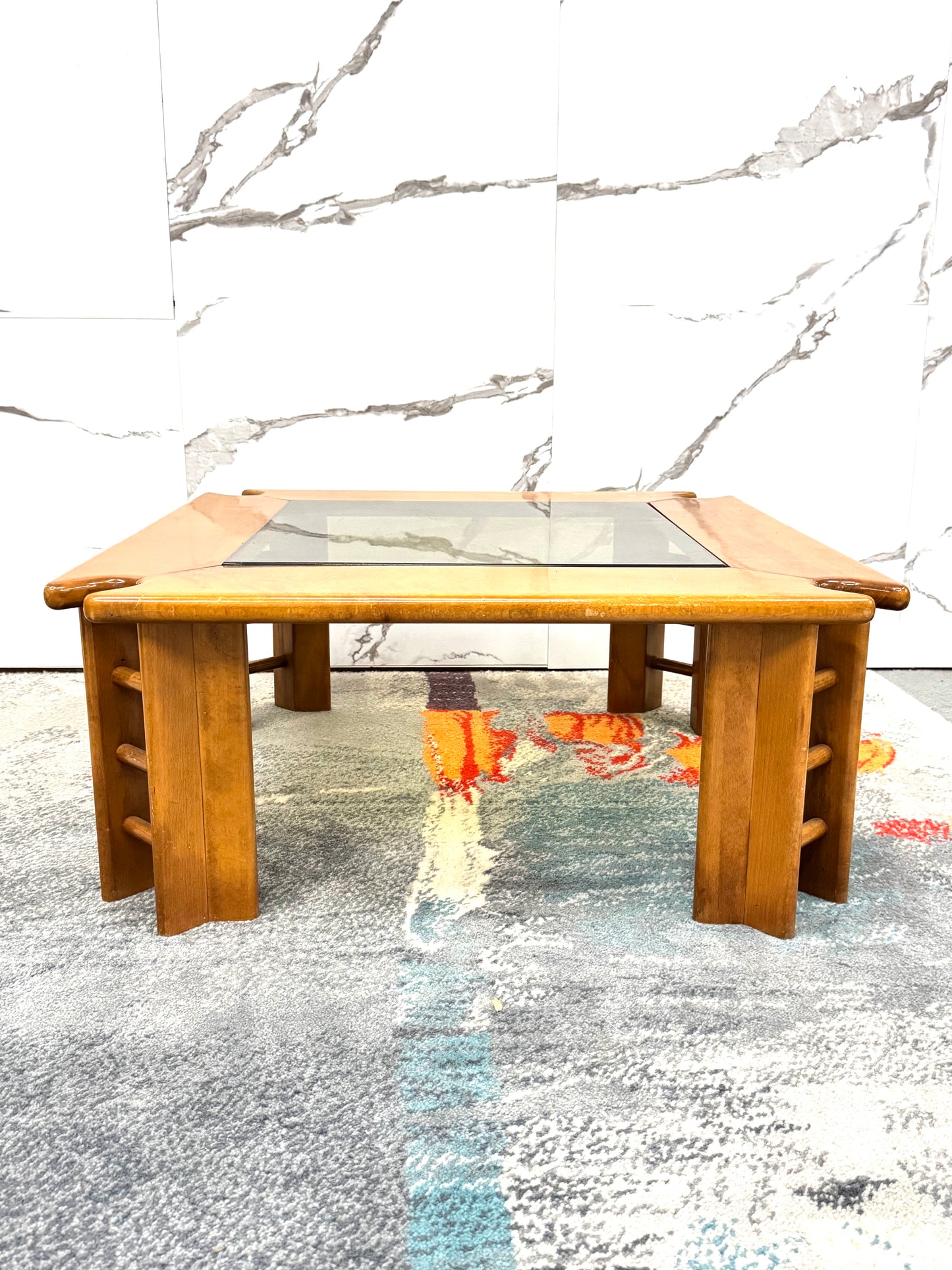 AFRA & TOBIA SCARPA ATTR. TAVOLO DA SALOTTO ANNI 60 DESIGN