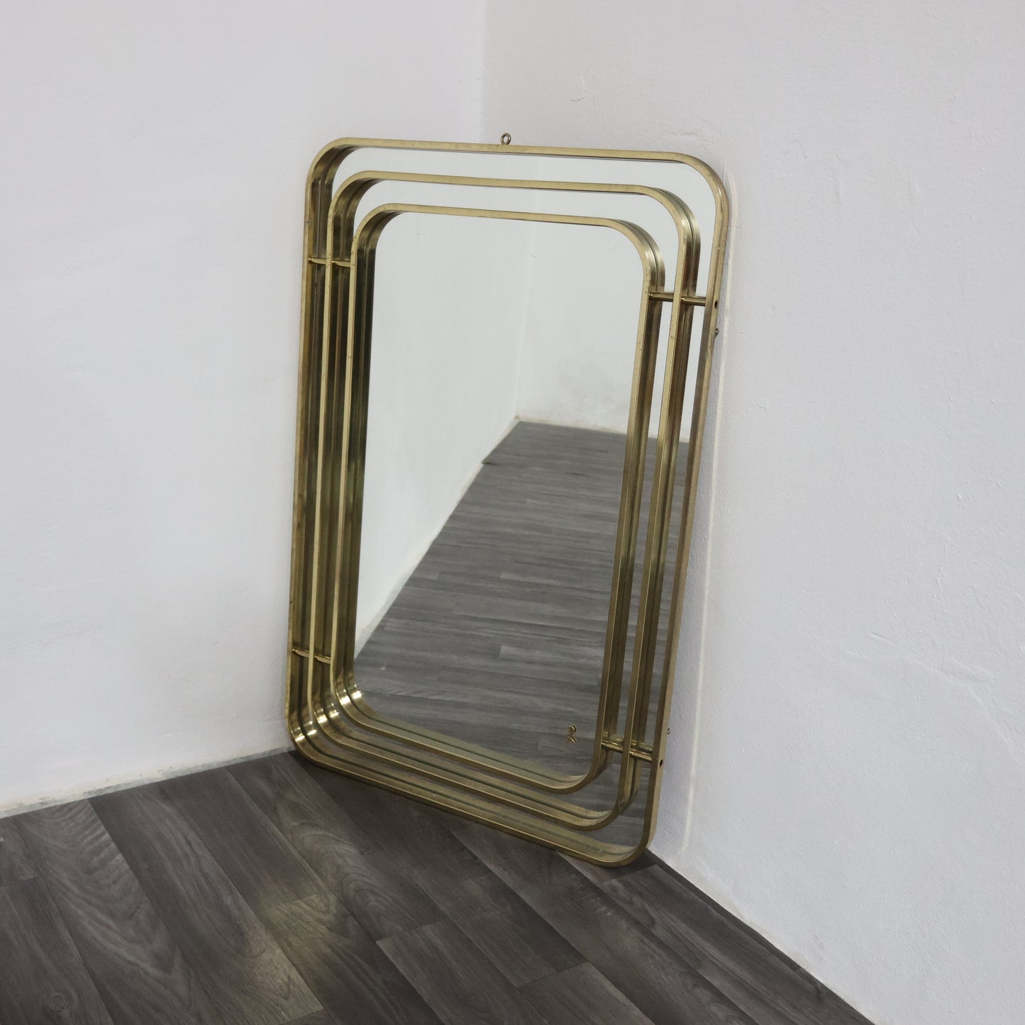 Specchio Design Hollywood Regency Romeo Rega Style Anni ‘70 Modernariato