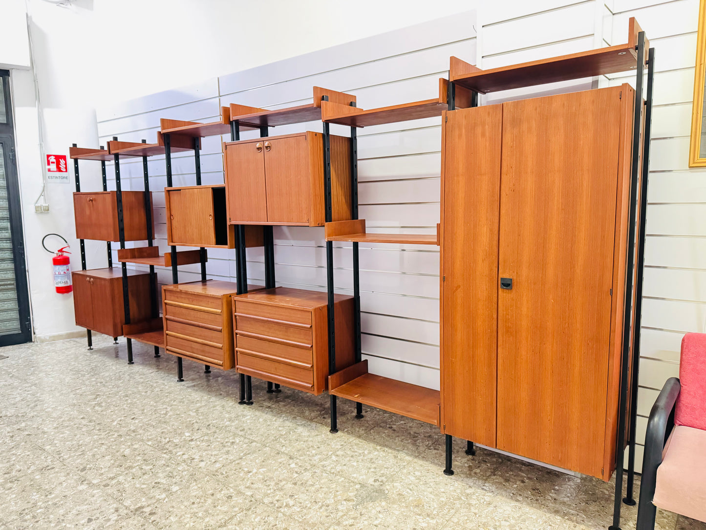 Libreria Modulare IMB Serie Selex Anni ‘60 Design Modernariato