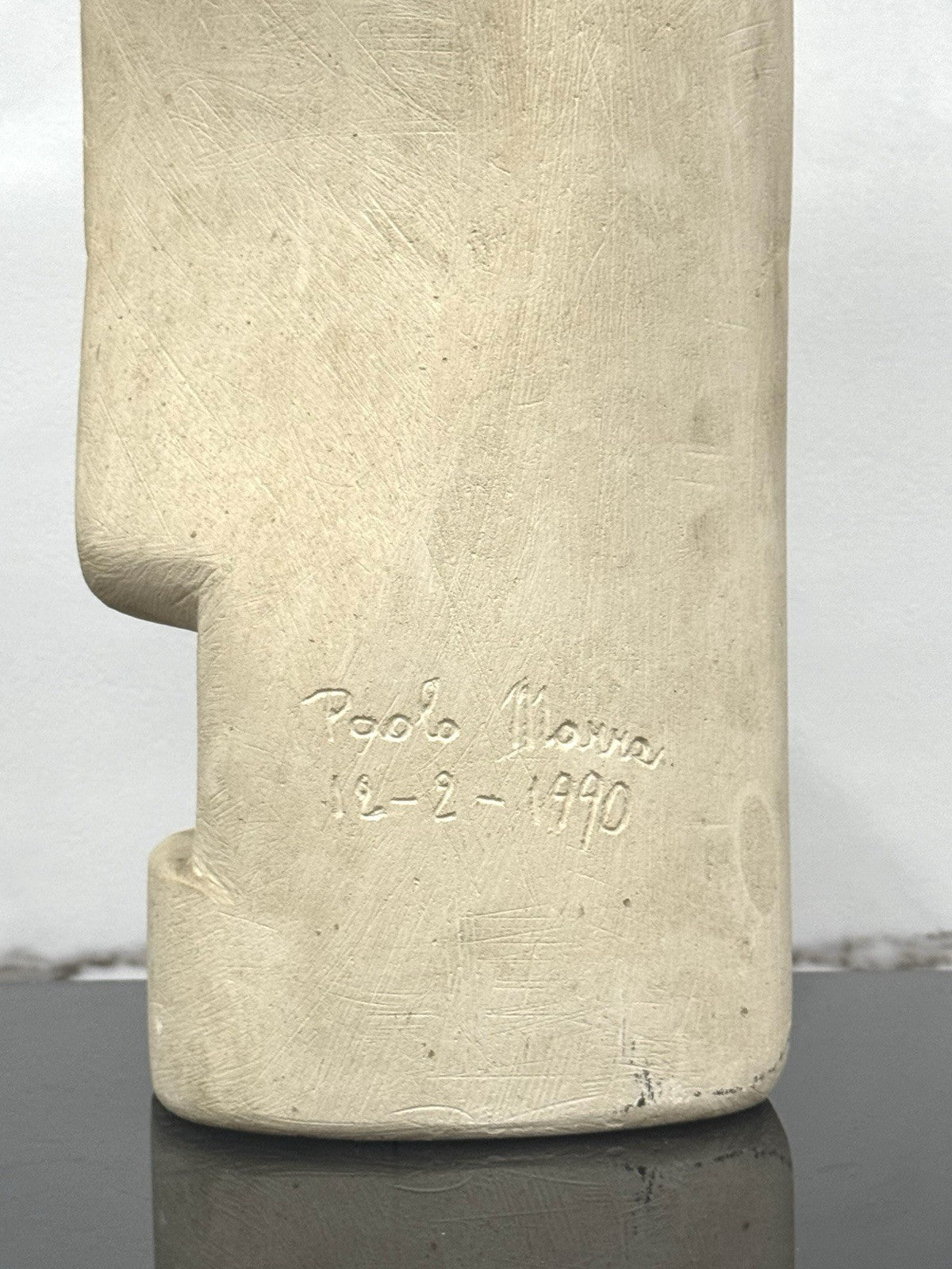 Scultura Antonio De Curtis “Totò” Paolo Marra Pietra 1990