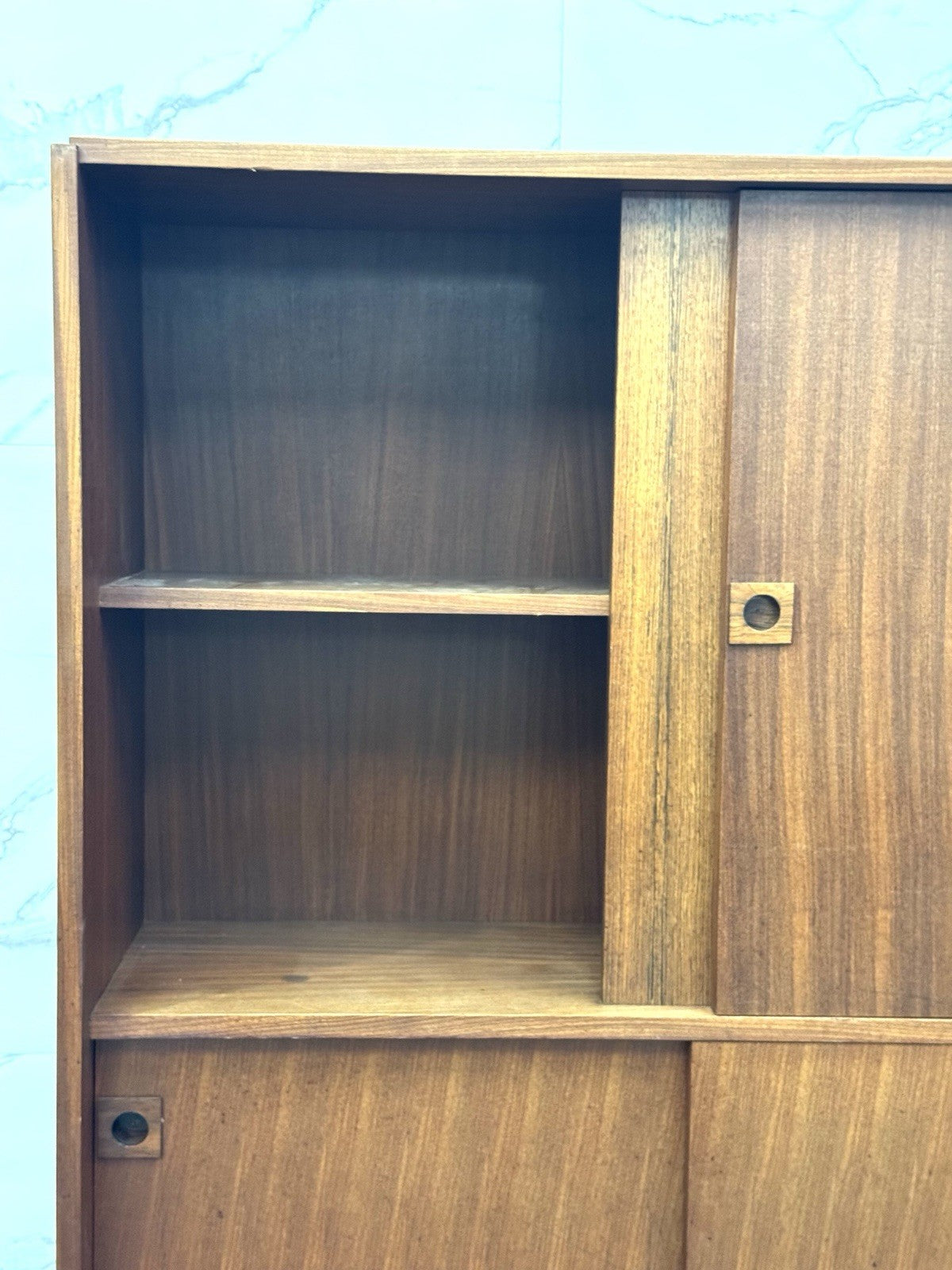 Credenza In Teak Barovero mod. Selex Mid-Century Anni ‘60