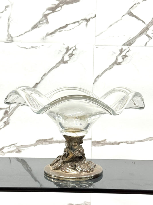 Studio Ottaviani Centrotavola Cristallo 1970’s Design Luxury