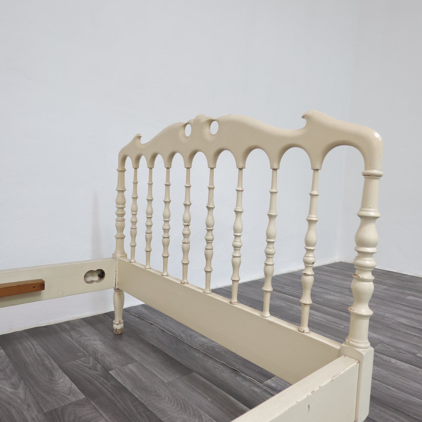 Giuseppe Gaetano Descalzi Letto Singolo Chiavari Anni ‘50 Design