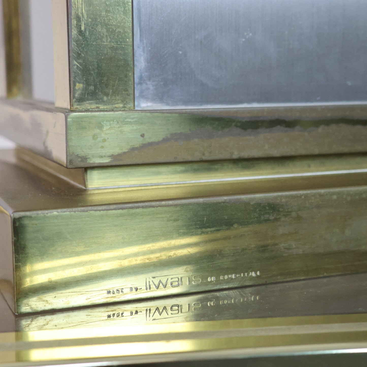 Liwan’s Roma Lampada Da Tavolo Hollywood Regency Ottone Design Italiano Anni ‘70