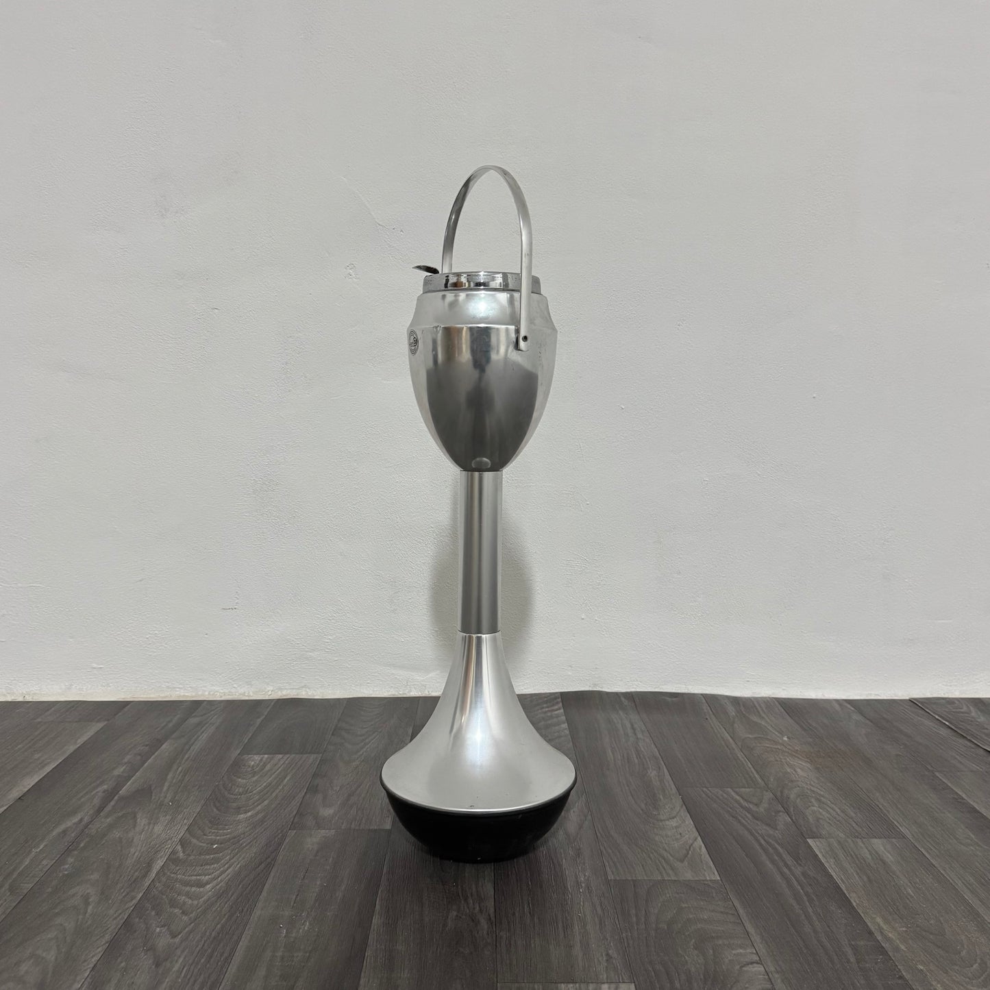 Posacenere Acciaio Space Age Caimi Vintage 1970