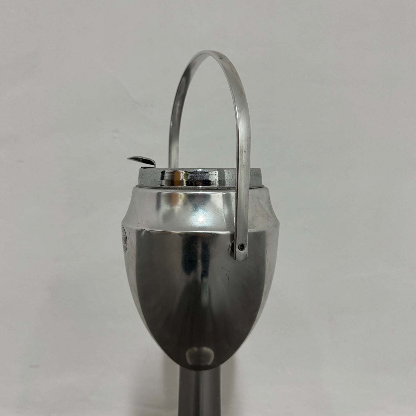 Posacenere Acciaio Space Age Caimi Vintage 1970